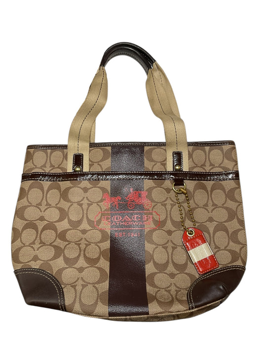 Handbag Designer By Coach, Size: Medium