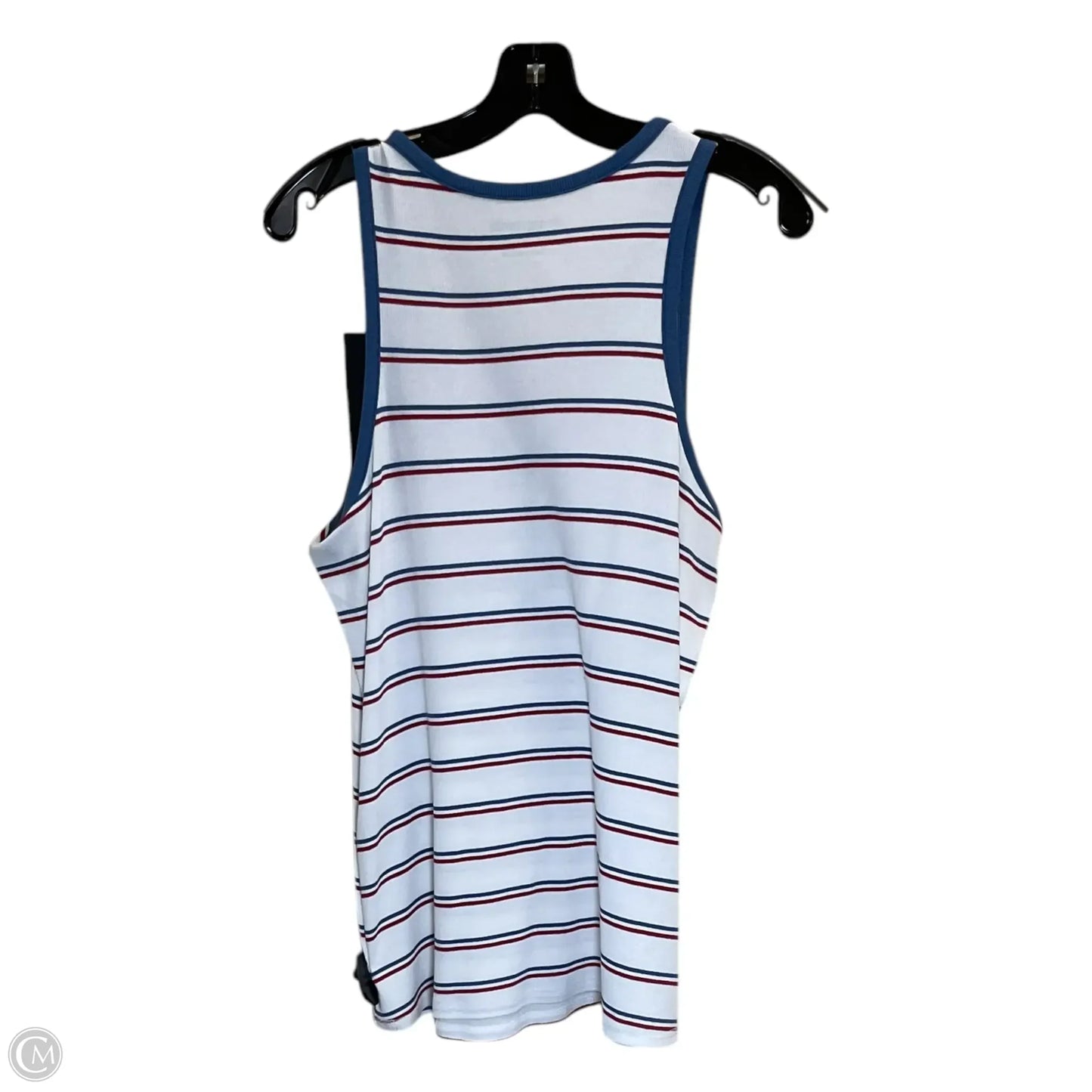 Top Sleeveless By Harley Davidson In Striped Pattern, Size: Xl