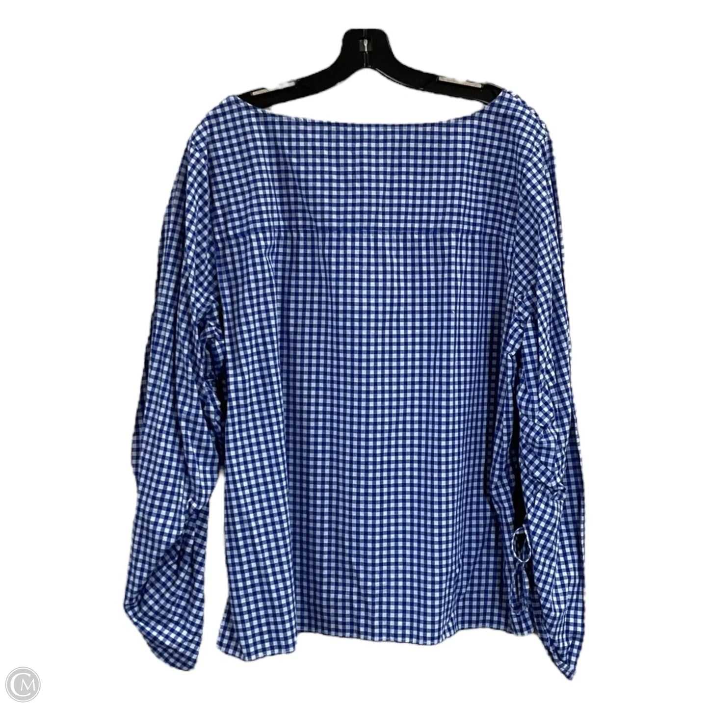 Top Long Sleeve By Gap In Blue, Size: Xl