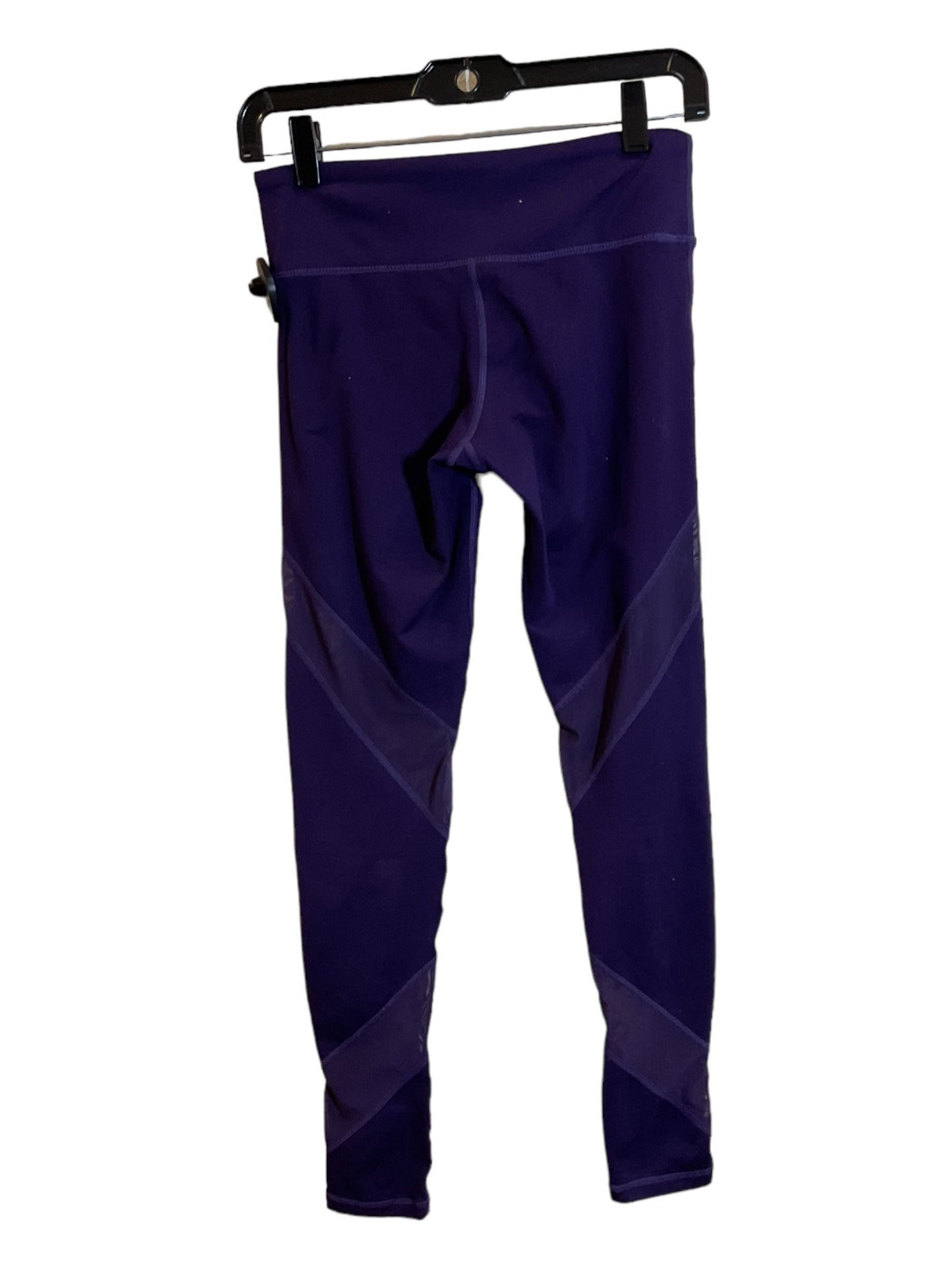 Purple Athletic Leggings Mono B, Size S