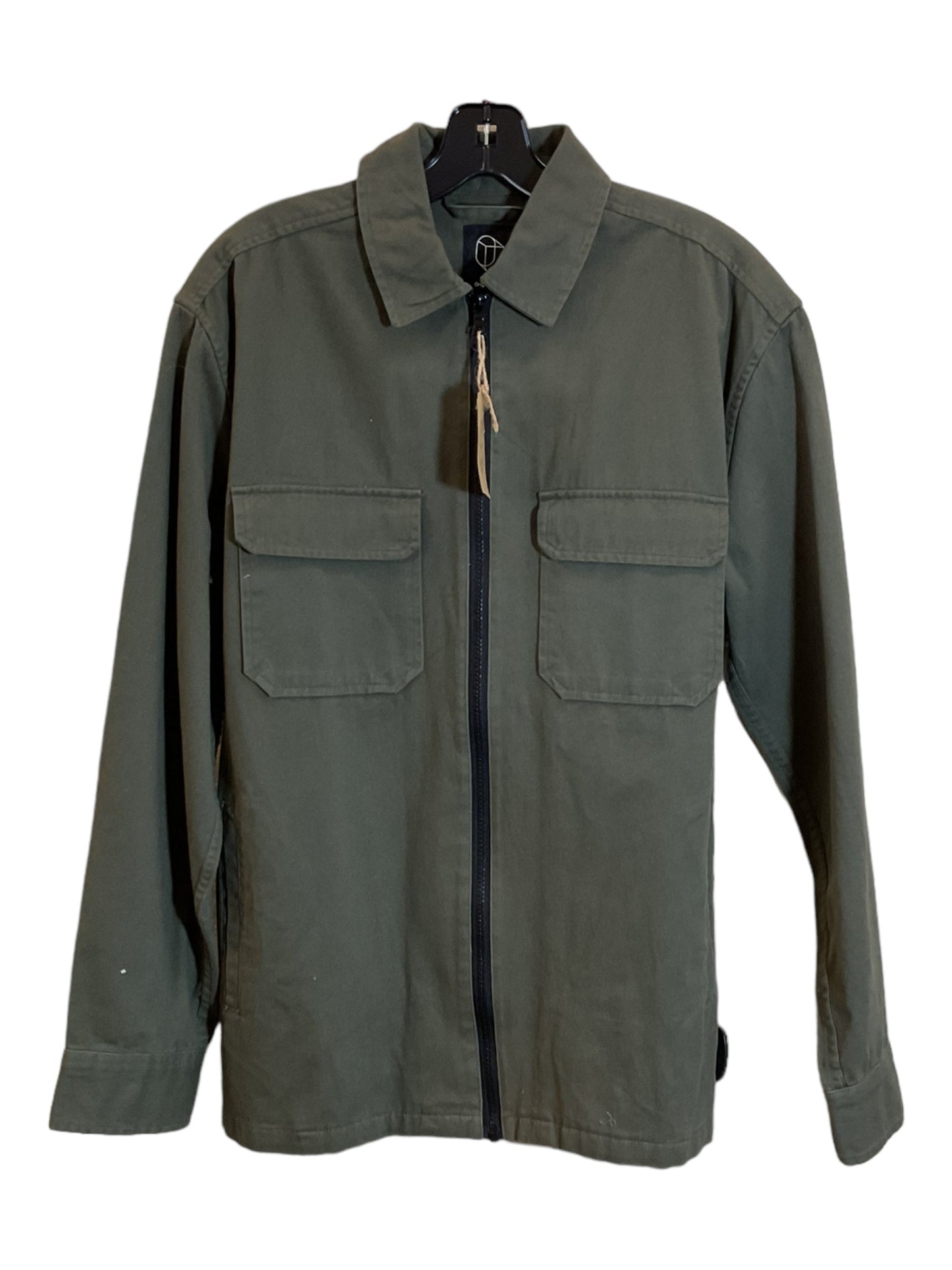 Green Jacket Shirt Clothes Mentor, Size S