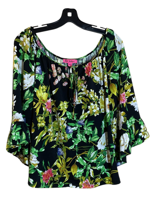 Top 3/4 Sleeve By Betsey Johnson  Size: M