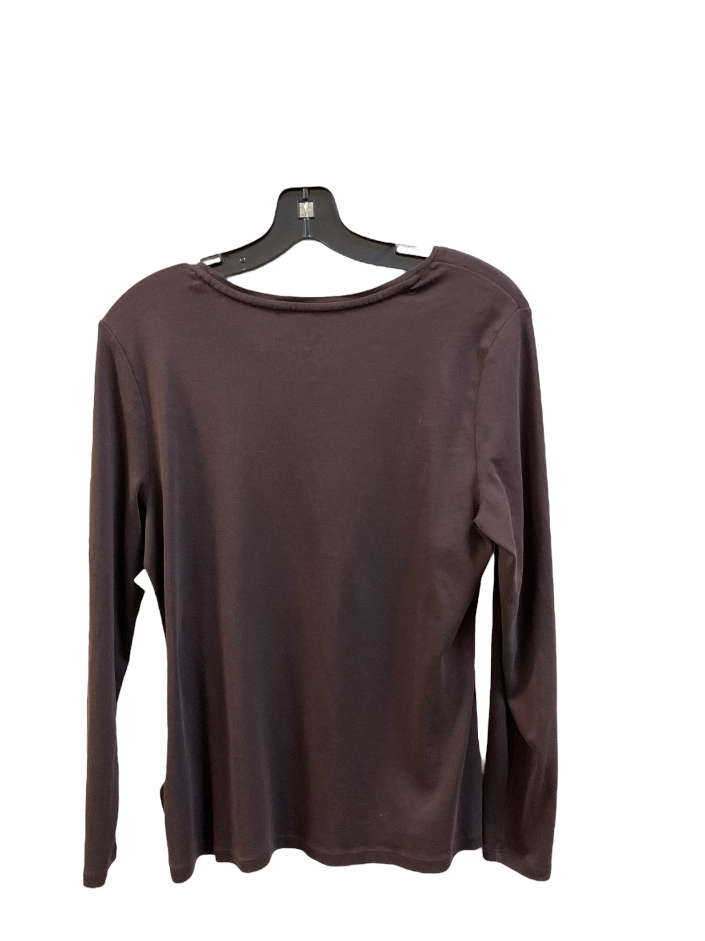 Top Long Sleeve Basic By Charter Club  Size: L