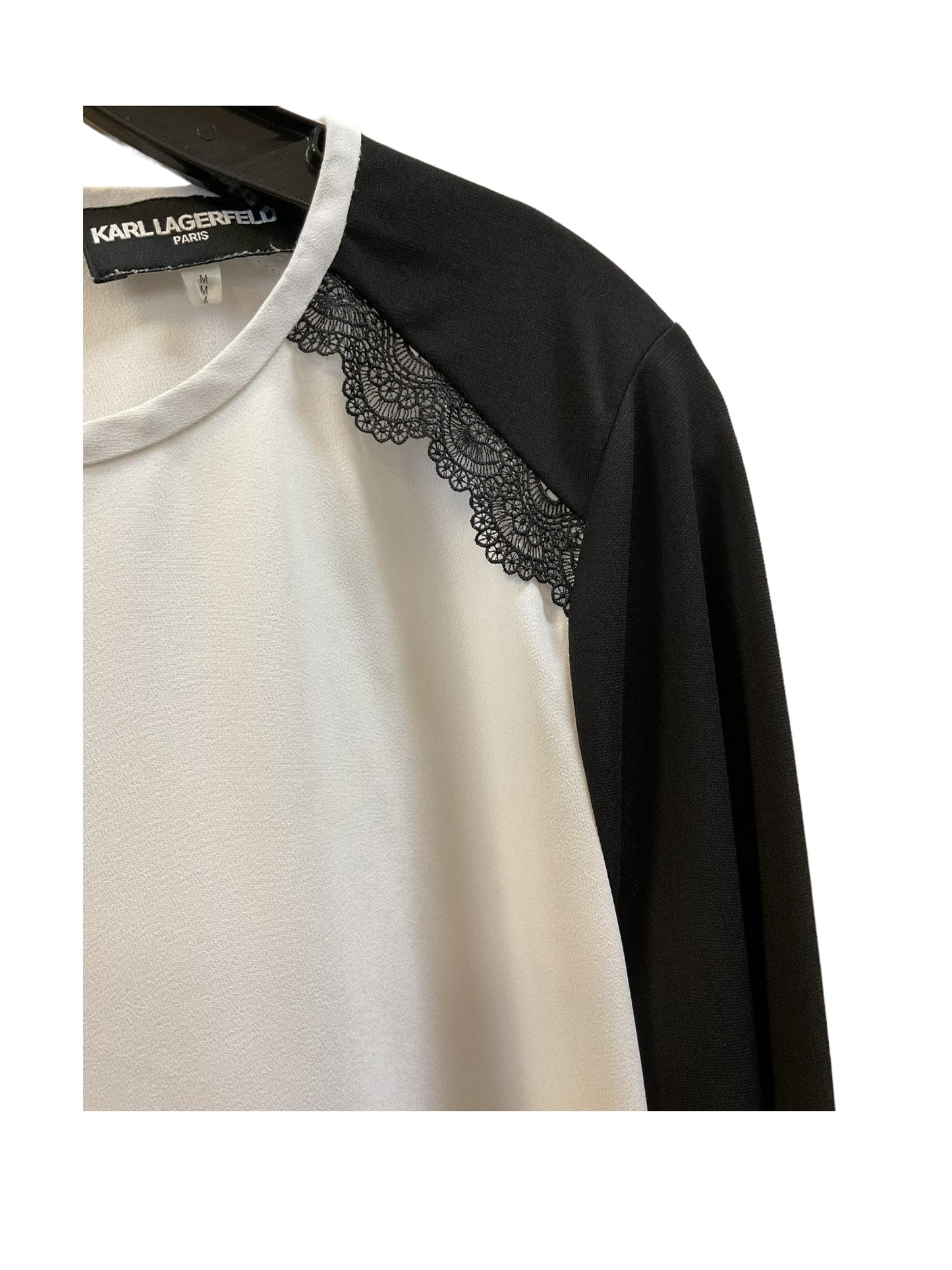 Top Long Sleeve By Karl Lagerfeld  Size: M