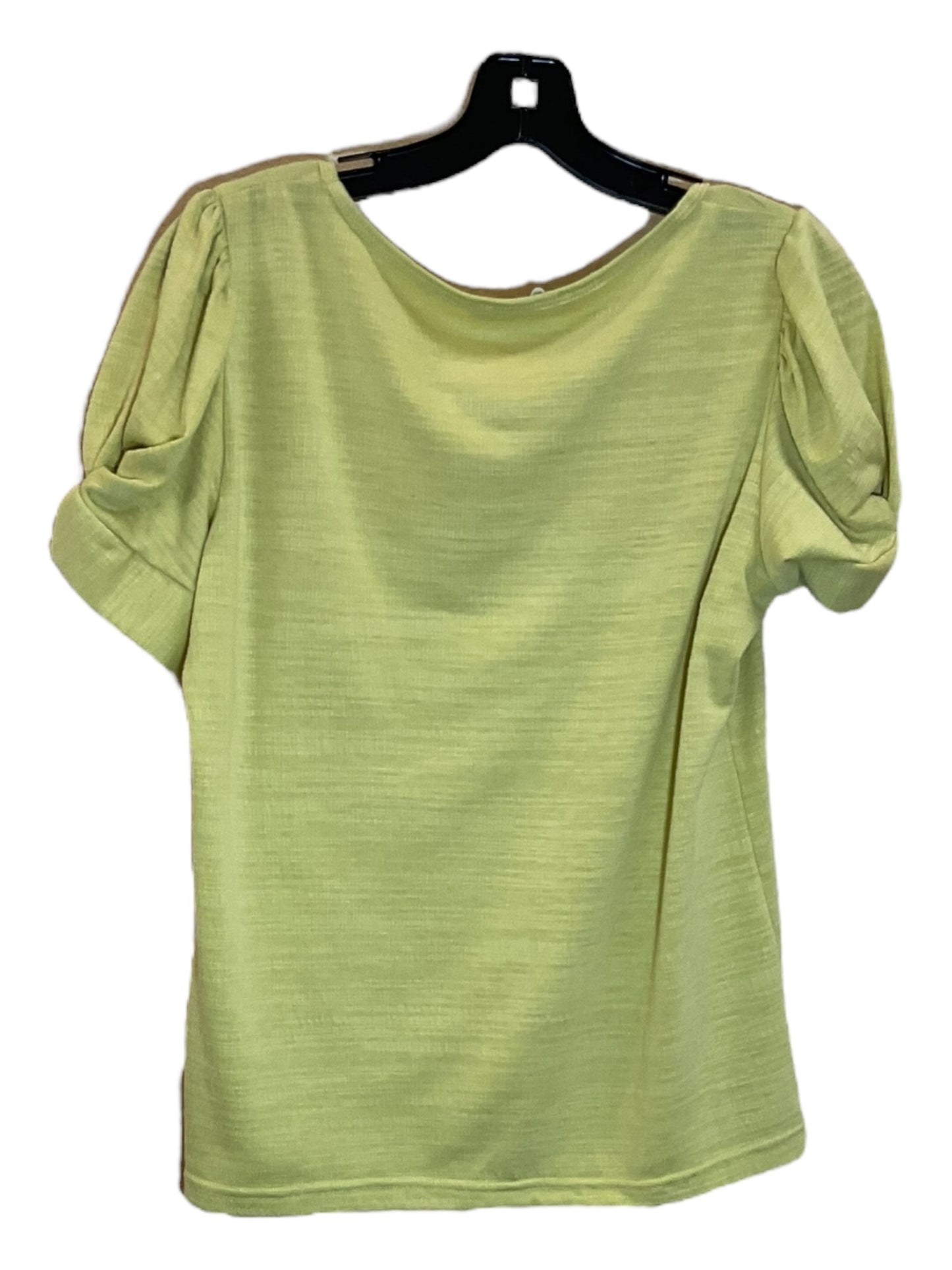 Green Top Short Sleeve Jane And Delancey, Size M