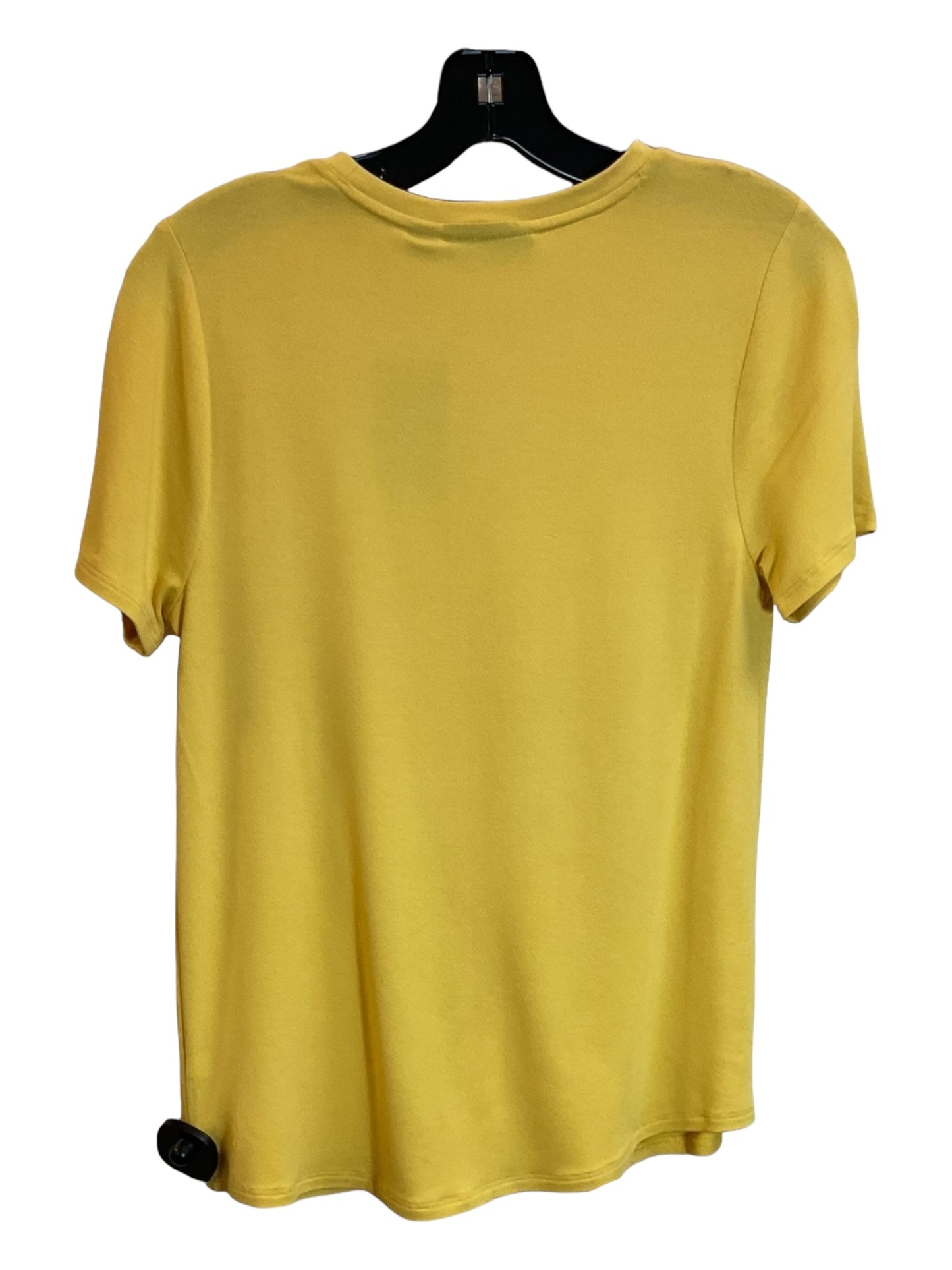 Yellow Top Short Sleeve Apt 9, Size Xs