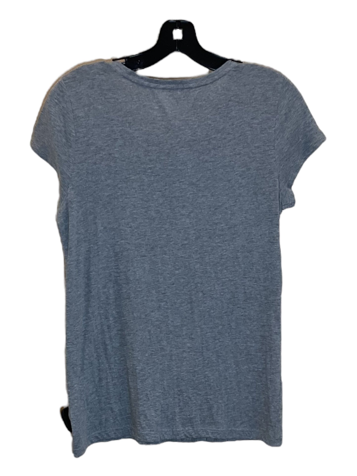 Grey Top Short Sleeve Loft, Size S