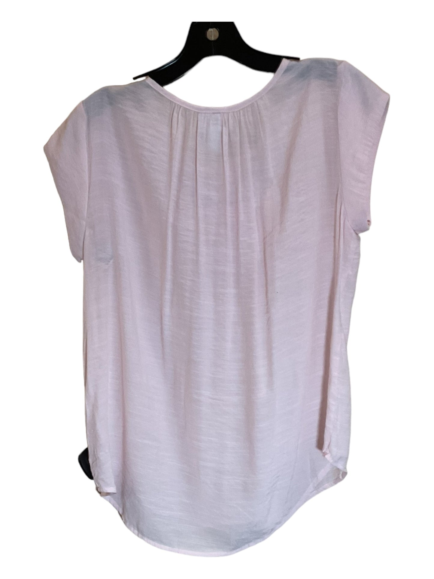 Top Short Sleeve By Liz Claiborne In Pink, Size: S