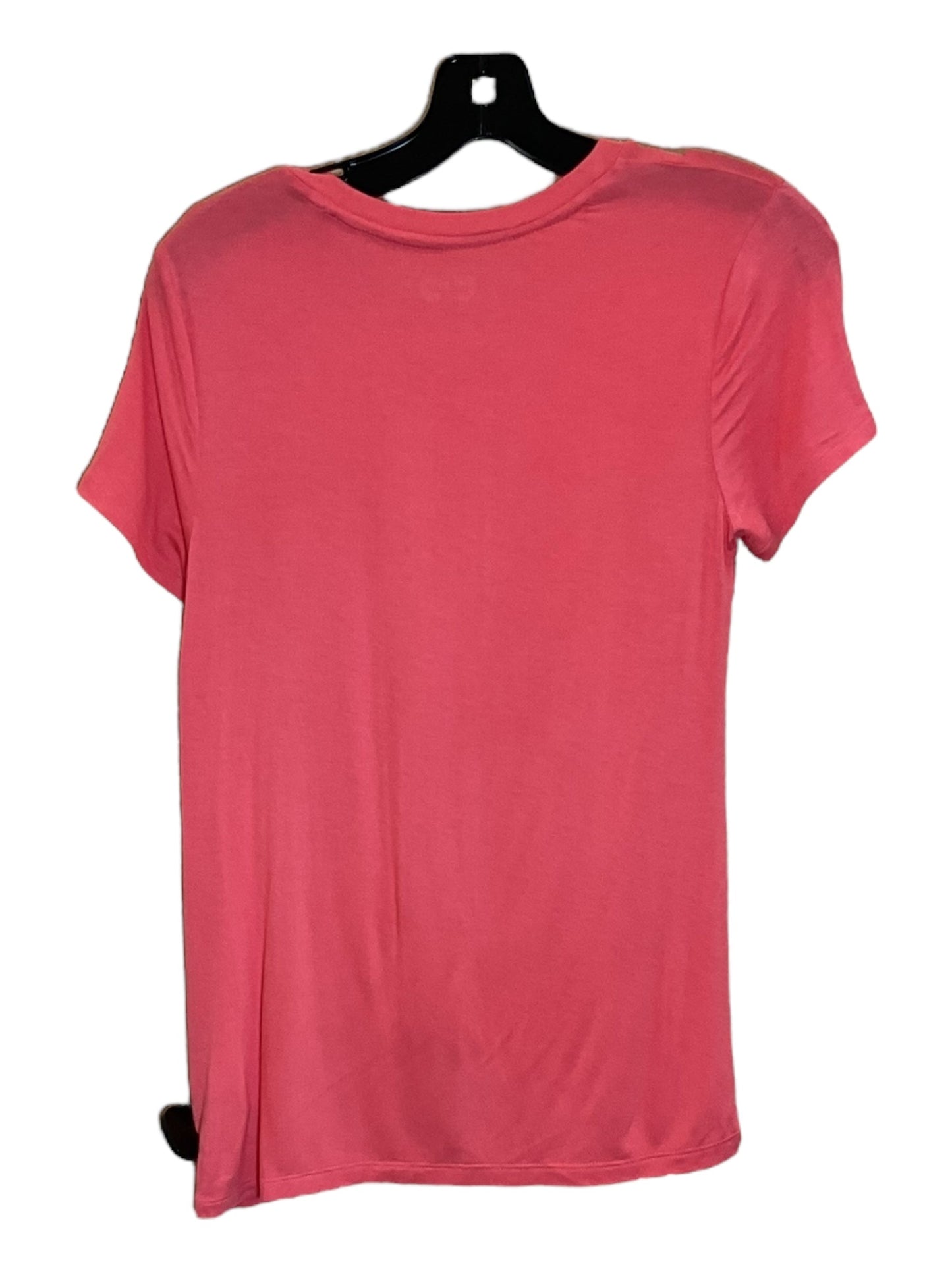 Top Short Sleeve By Ruff Hewn In Coral, Size: Xs