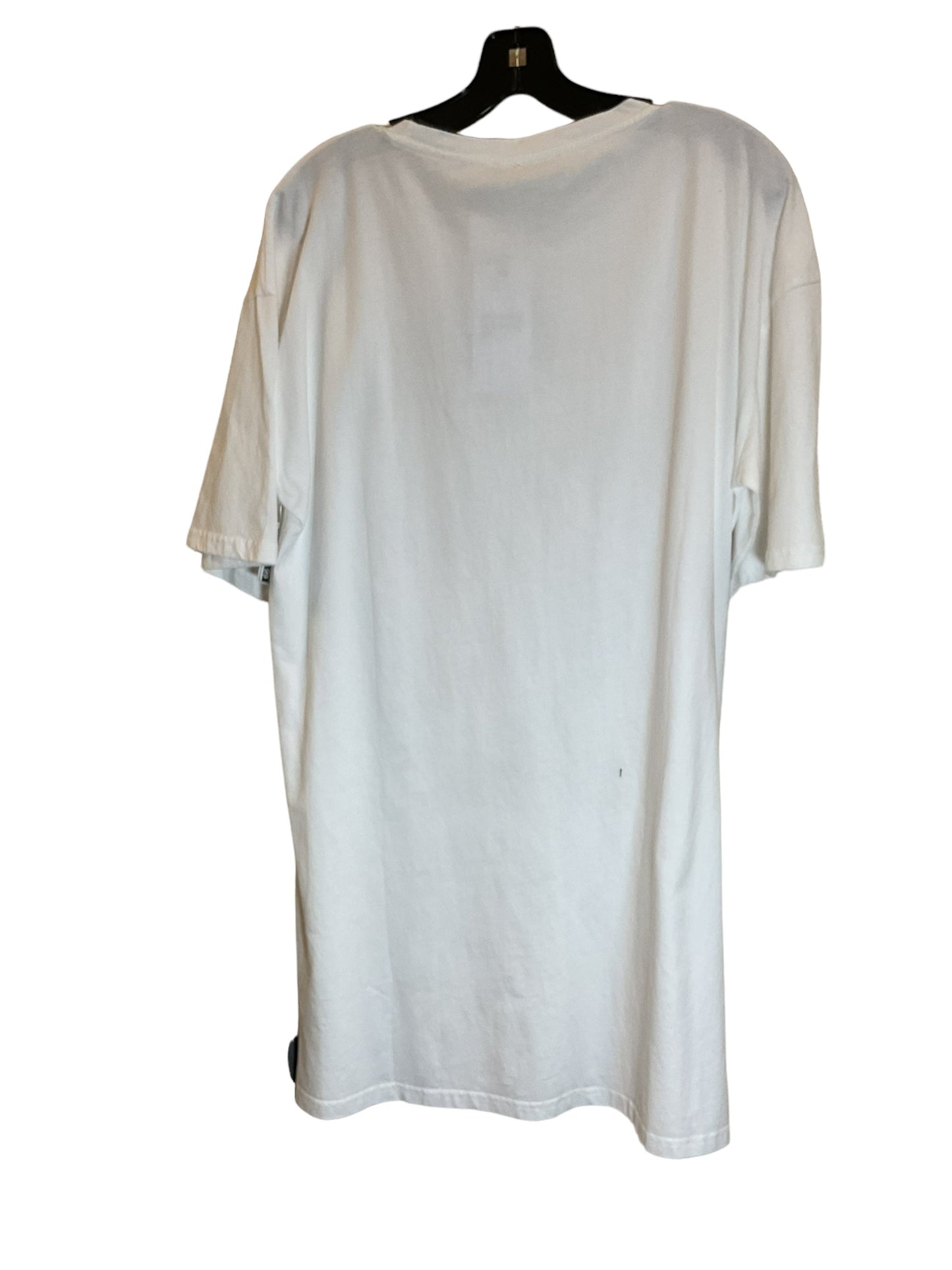 White Tunic Long Sleeve Blue B, Size L