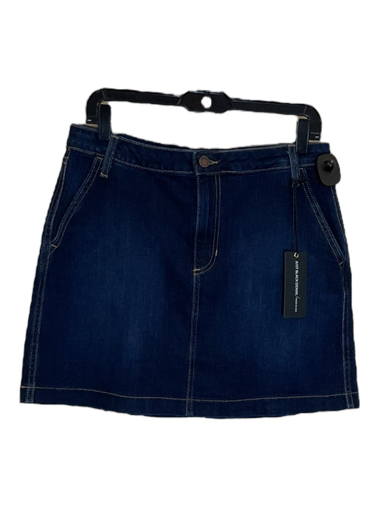 Blue Denim Skirt Mini & Short Just Black, Size L