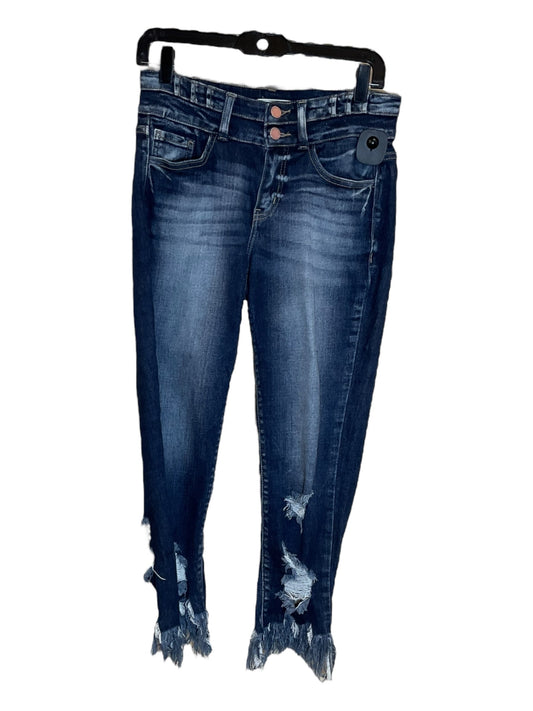 Blue Denim Jeans Skinny Kancan, Size 4
