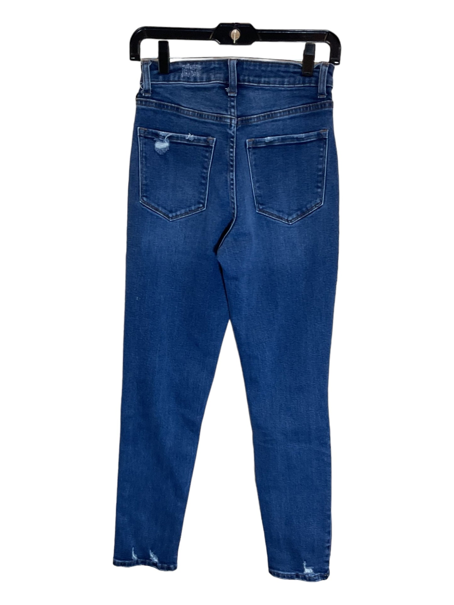 Jeans Straight By Vervet In Blue Denim, Size: 2