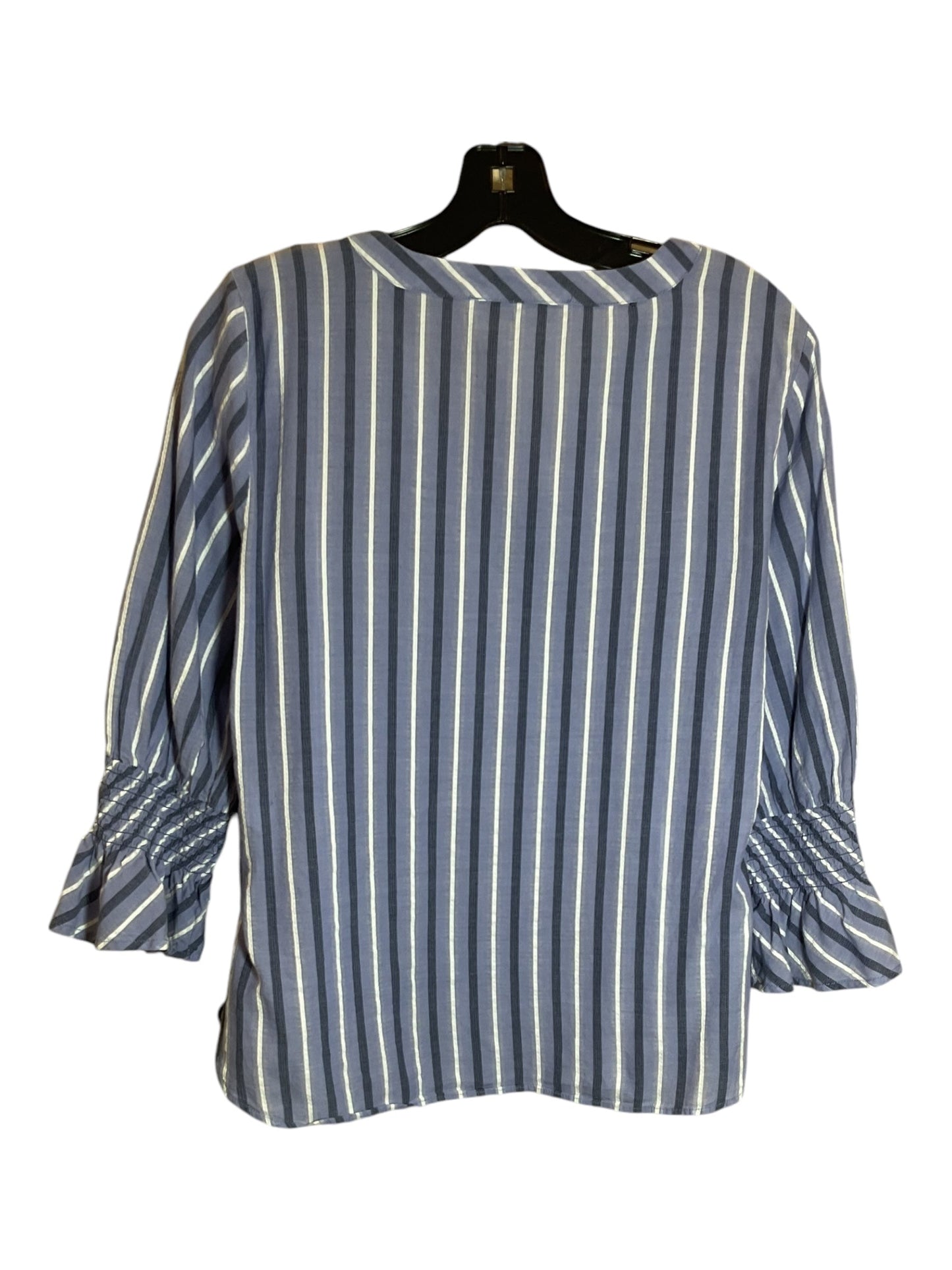 Top Long Sleeve By Marc New York In Blue, Size: M