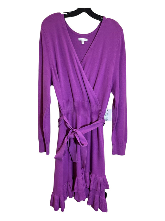 Dress Work By Lc Lauren Conrad In Purple, Size: 1x