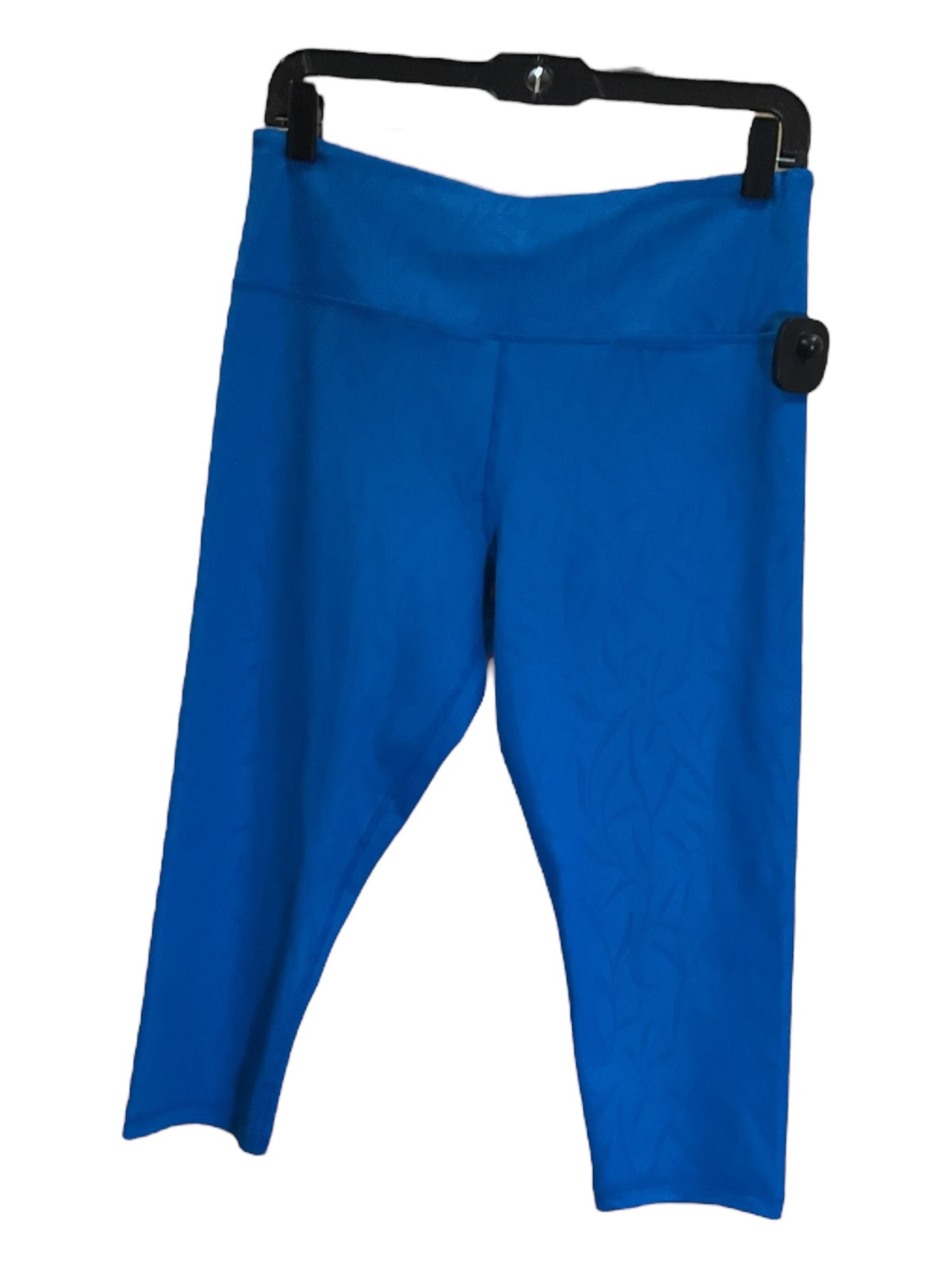 Athletic Leggings Capris By Zyia In Blue, Size: L