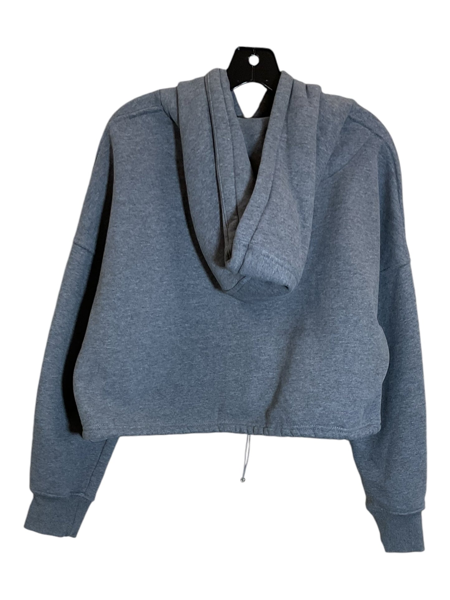 Sweatshirt Hoodie By Clothes Mentor In Grey, Size: L