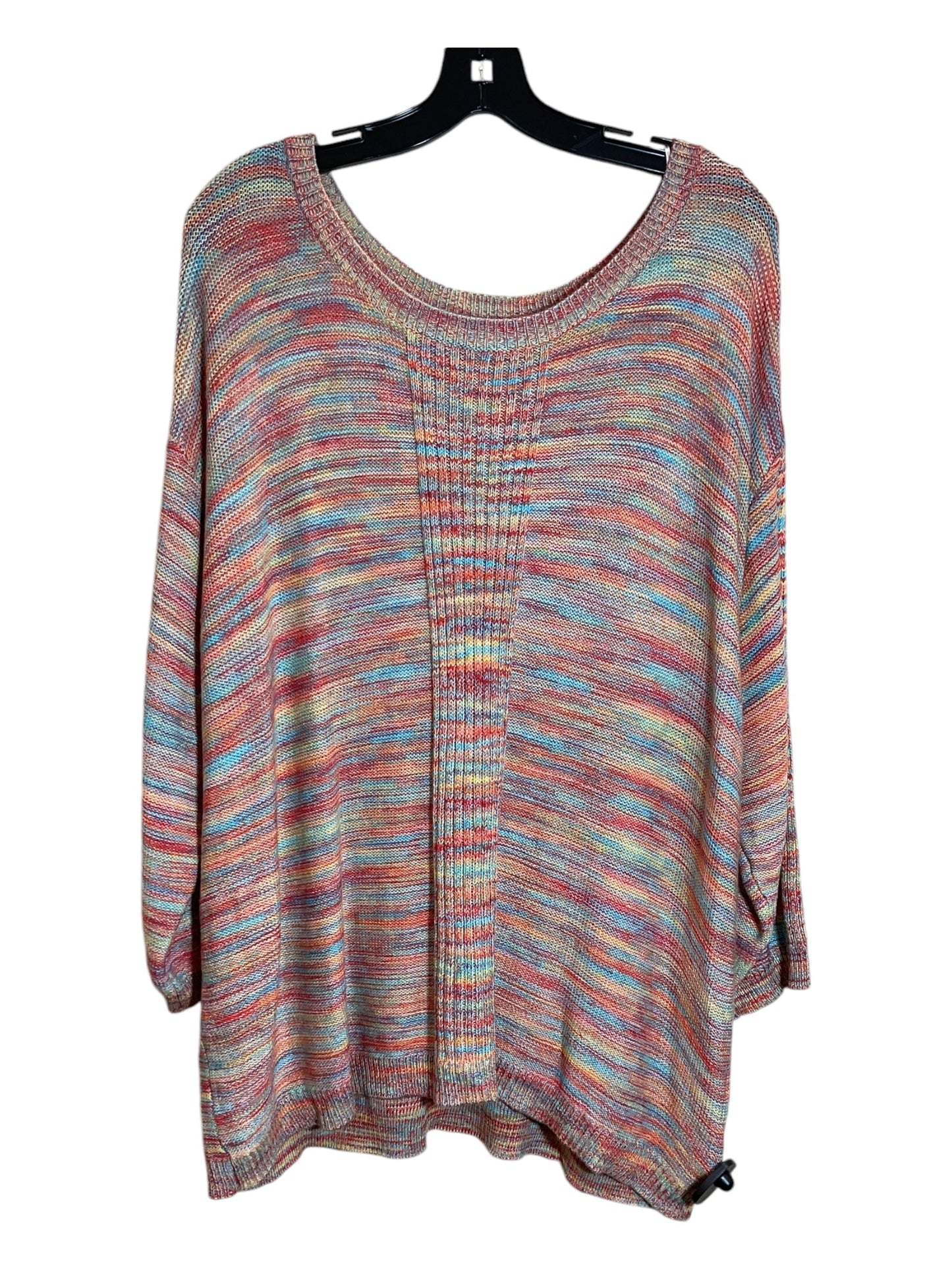 Sweater By Cj Banks In Multi-colored, Size: 3x