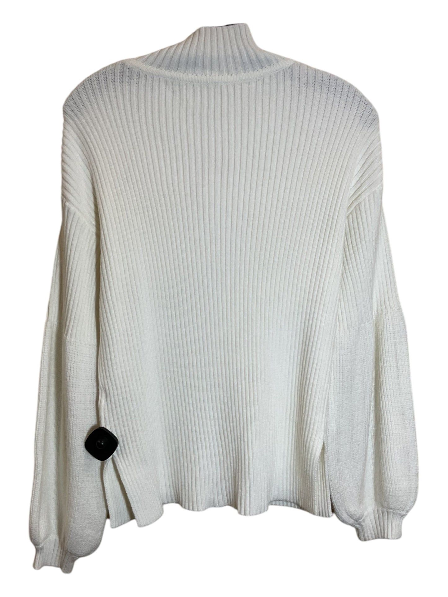 Sweater By Clothes Mentor In White, Size: S