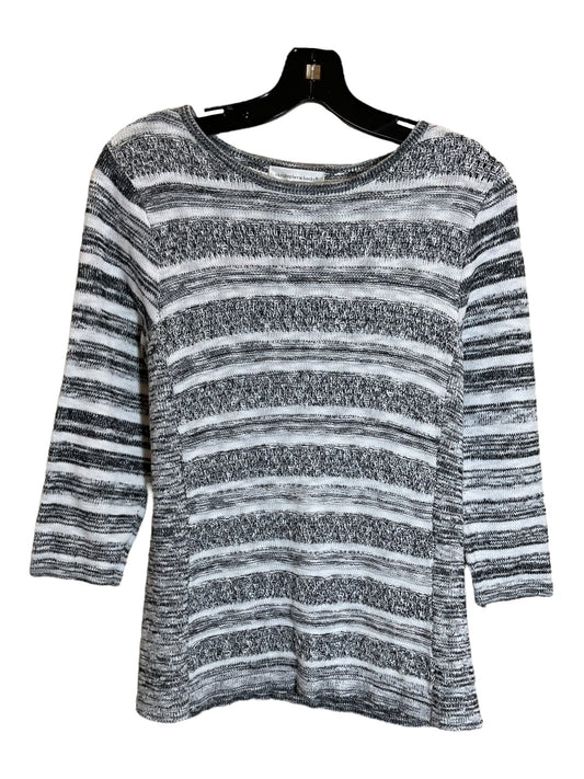 Sweater By Christopher And Banks In Black & White, Size: M