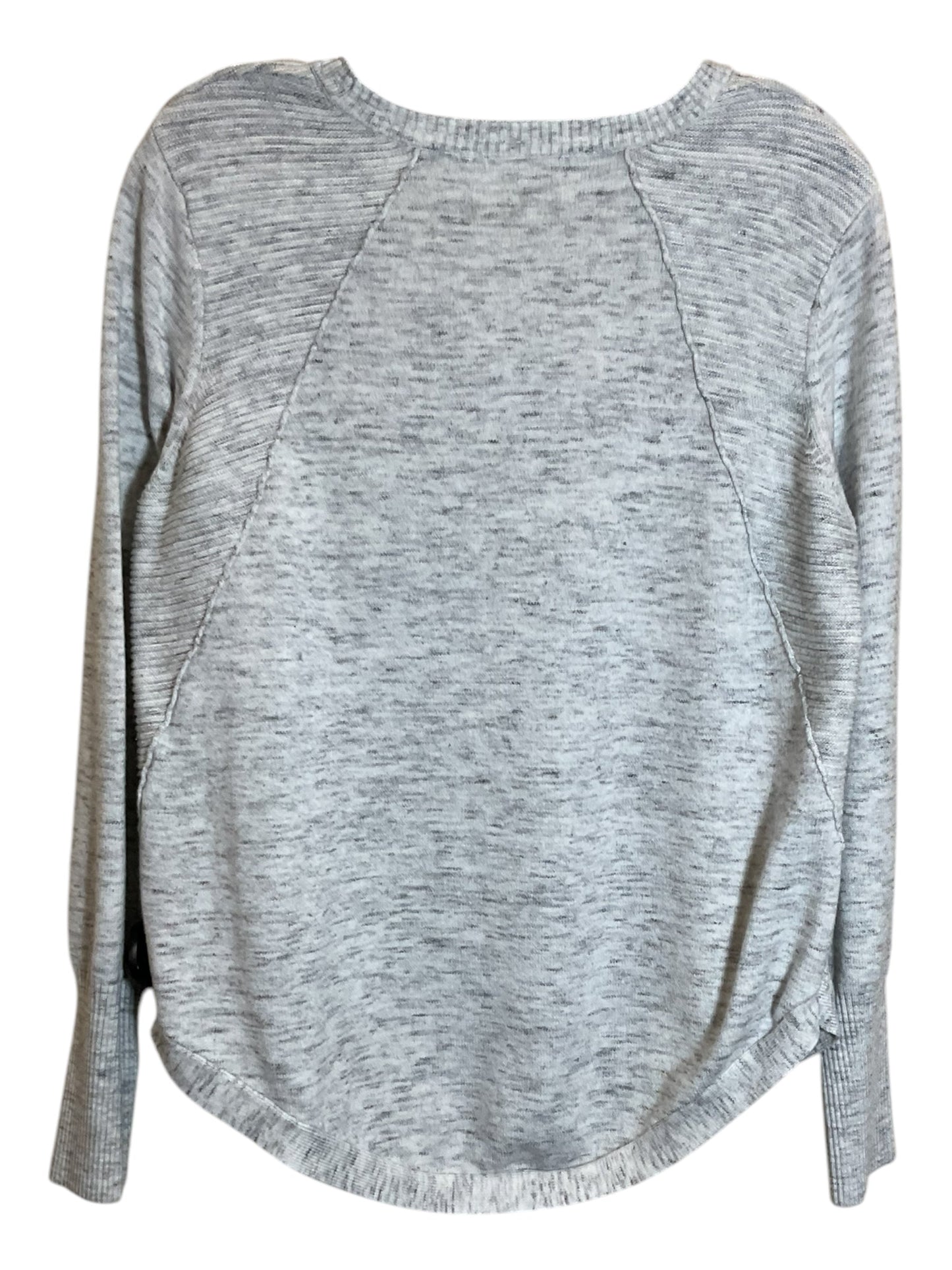 Sweater By Rd Style In Grey & White, Size: Xl