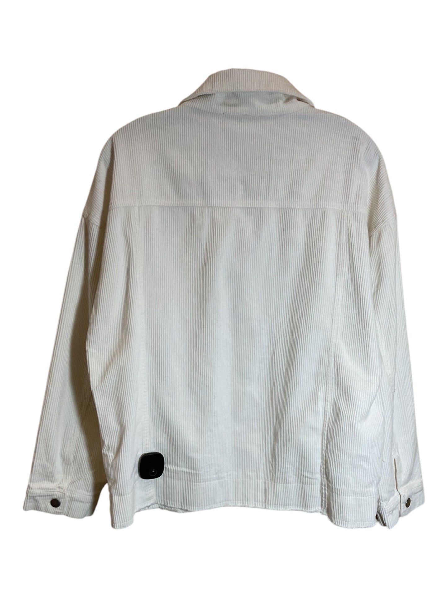 Jacket Shirt By Miami In White, Size: M