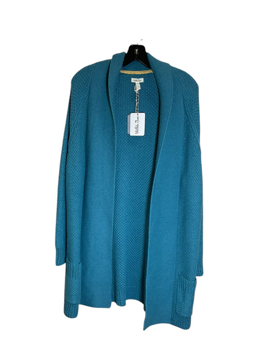 Sweater Cardigan By Matilda Jane In Teal, Size: M