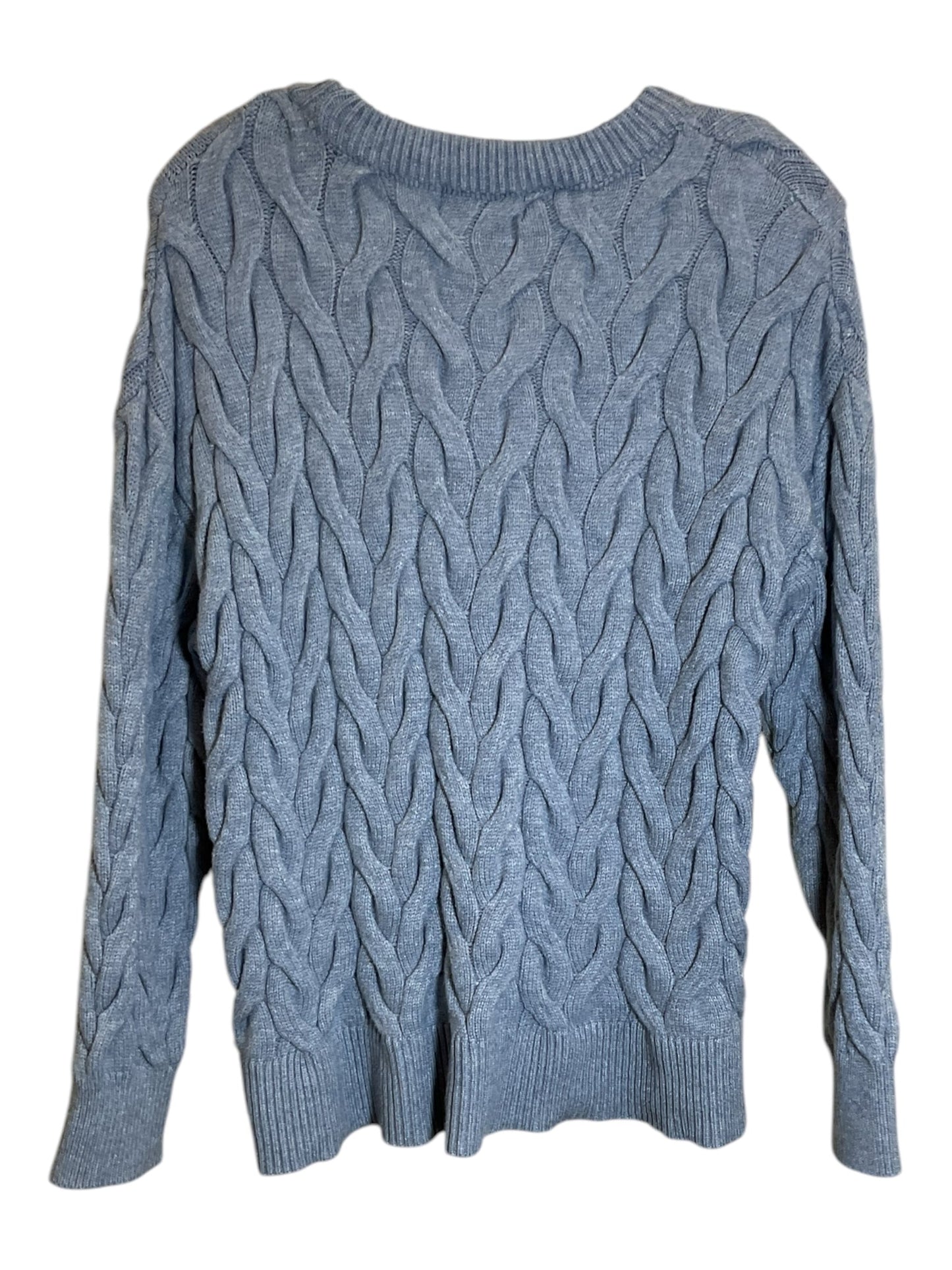 Sweater By Philosophy In Blue, Size: L