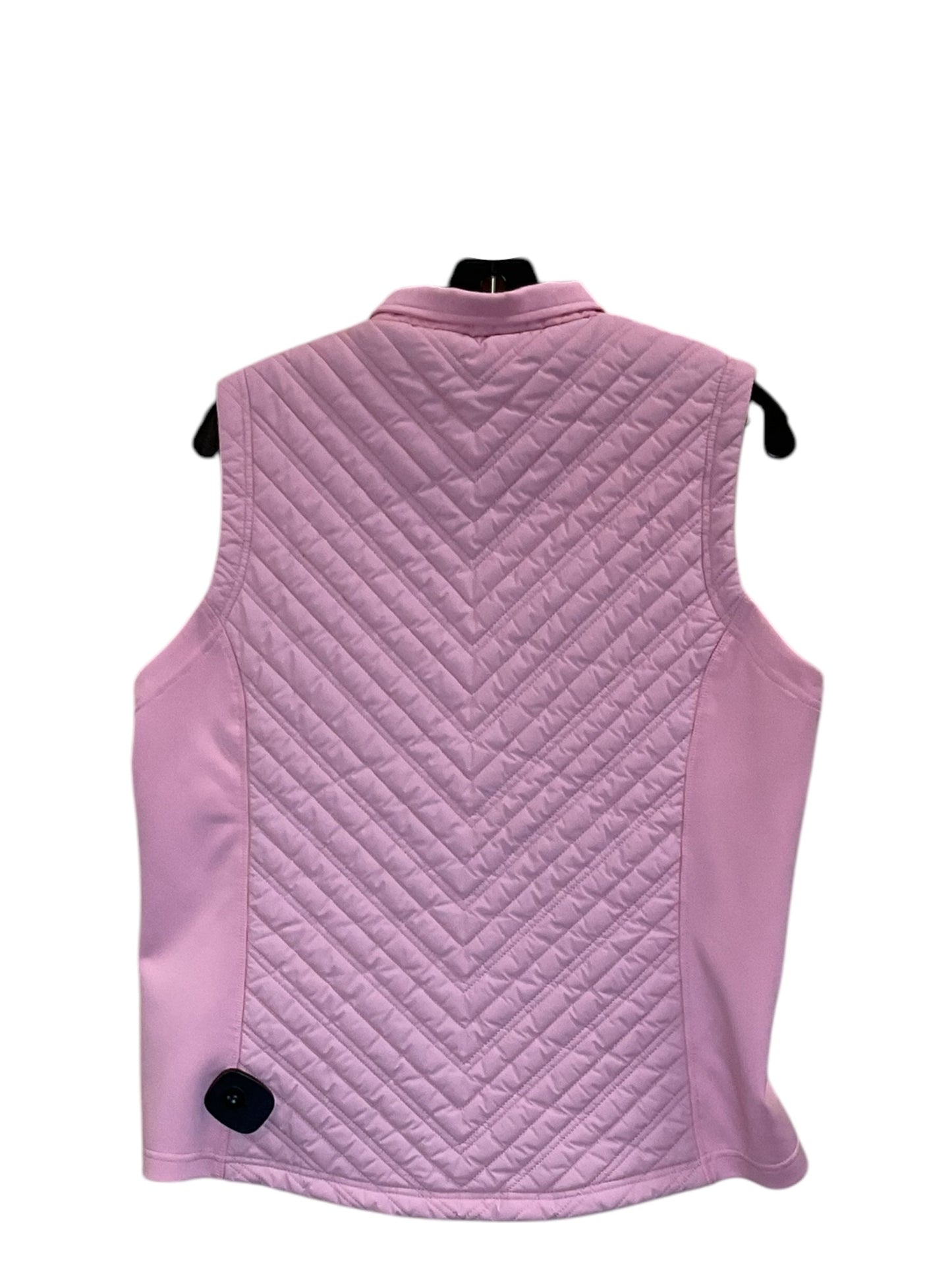 Vest Puffer & Quilted By Clothes Mentor In Pink, Size: L