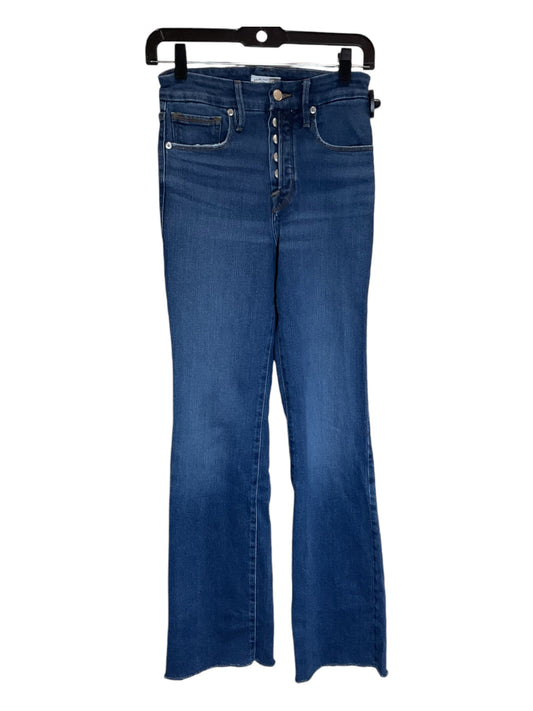 Jeans Designer By Good American In Blue Denim, Size: 2