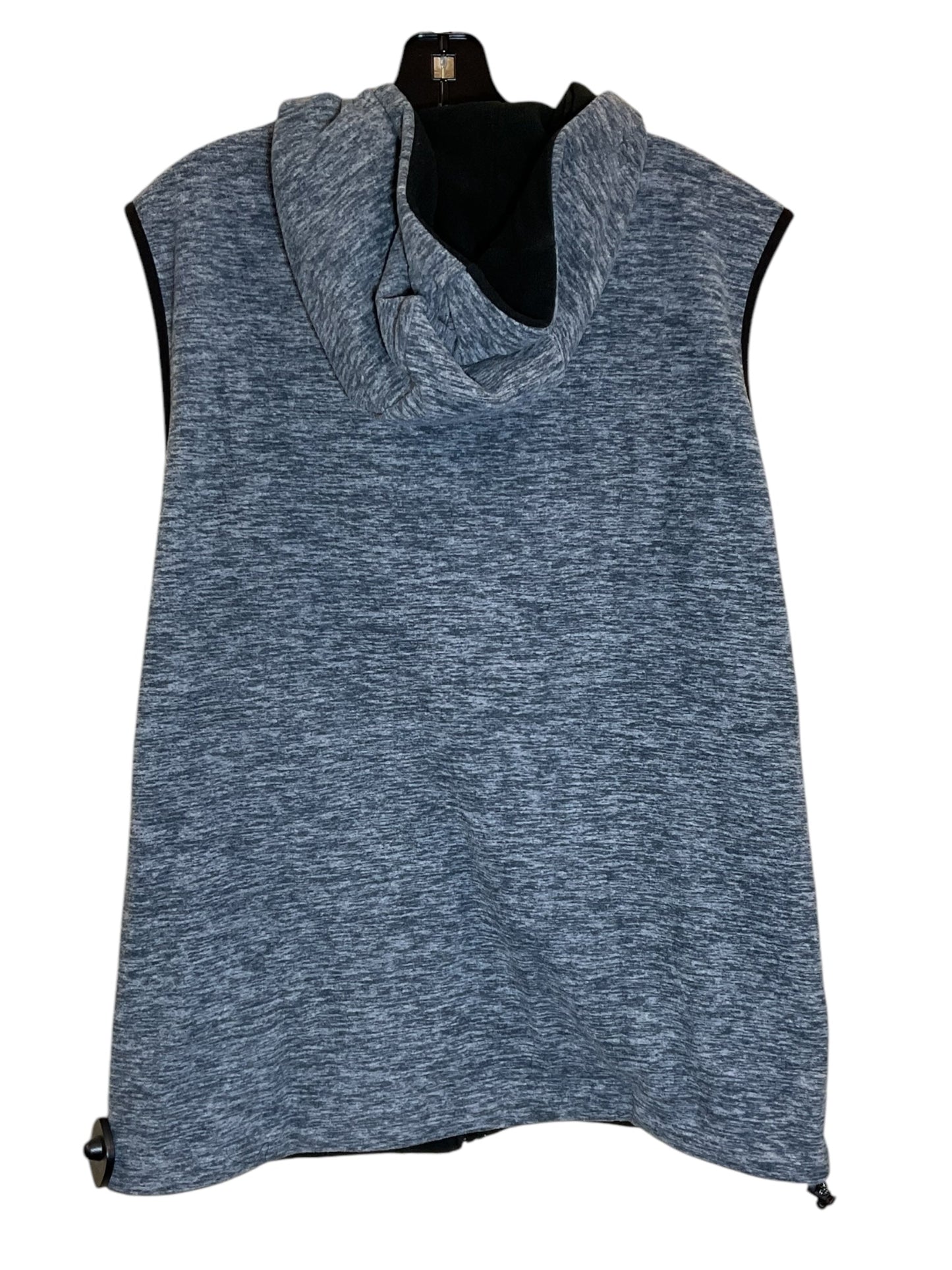 Vest Fleece By Clothes Mentor In Blue, Size: Xl