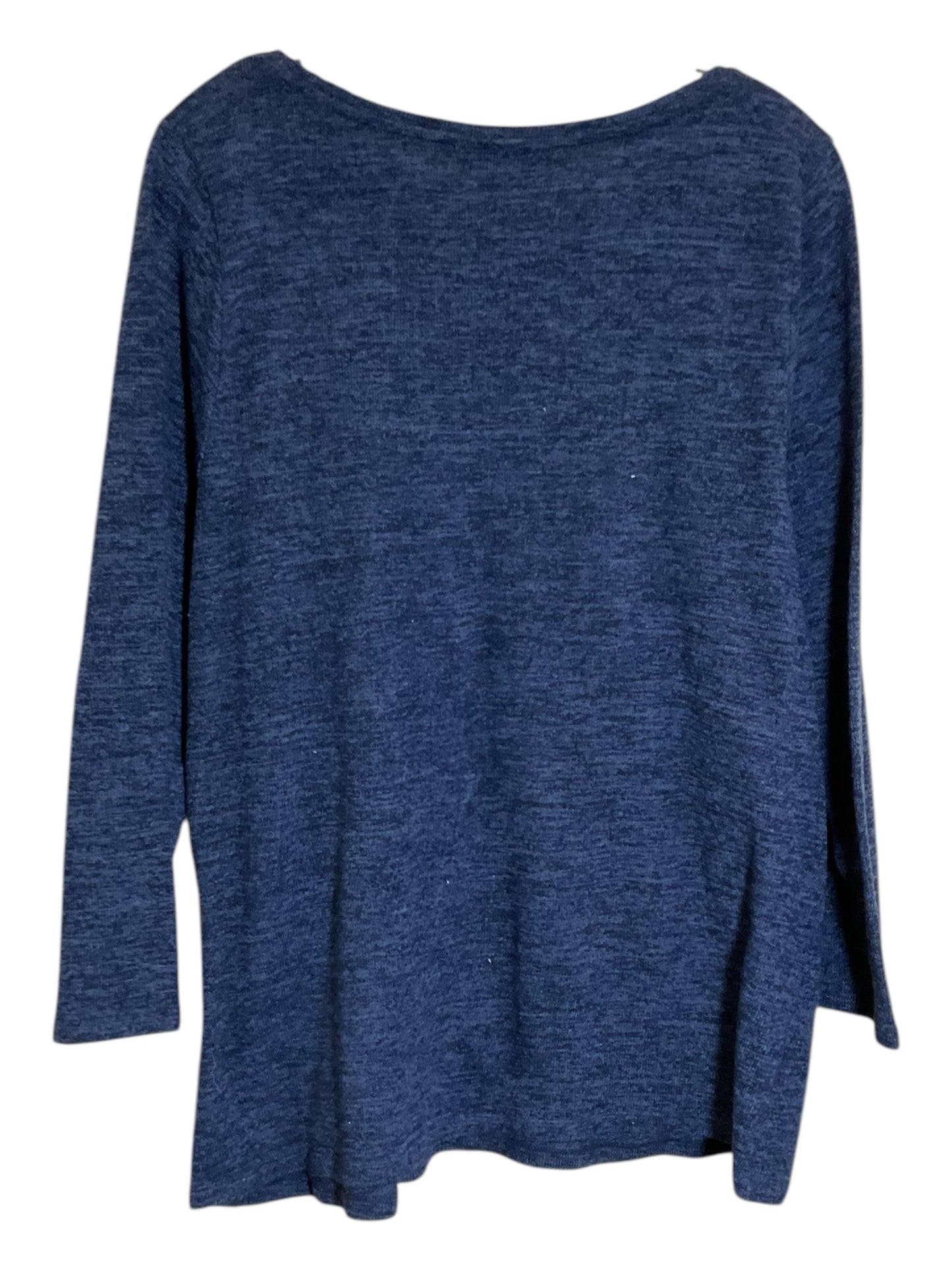 Sweater By Cj Banks In Navy, Size: 2x