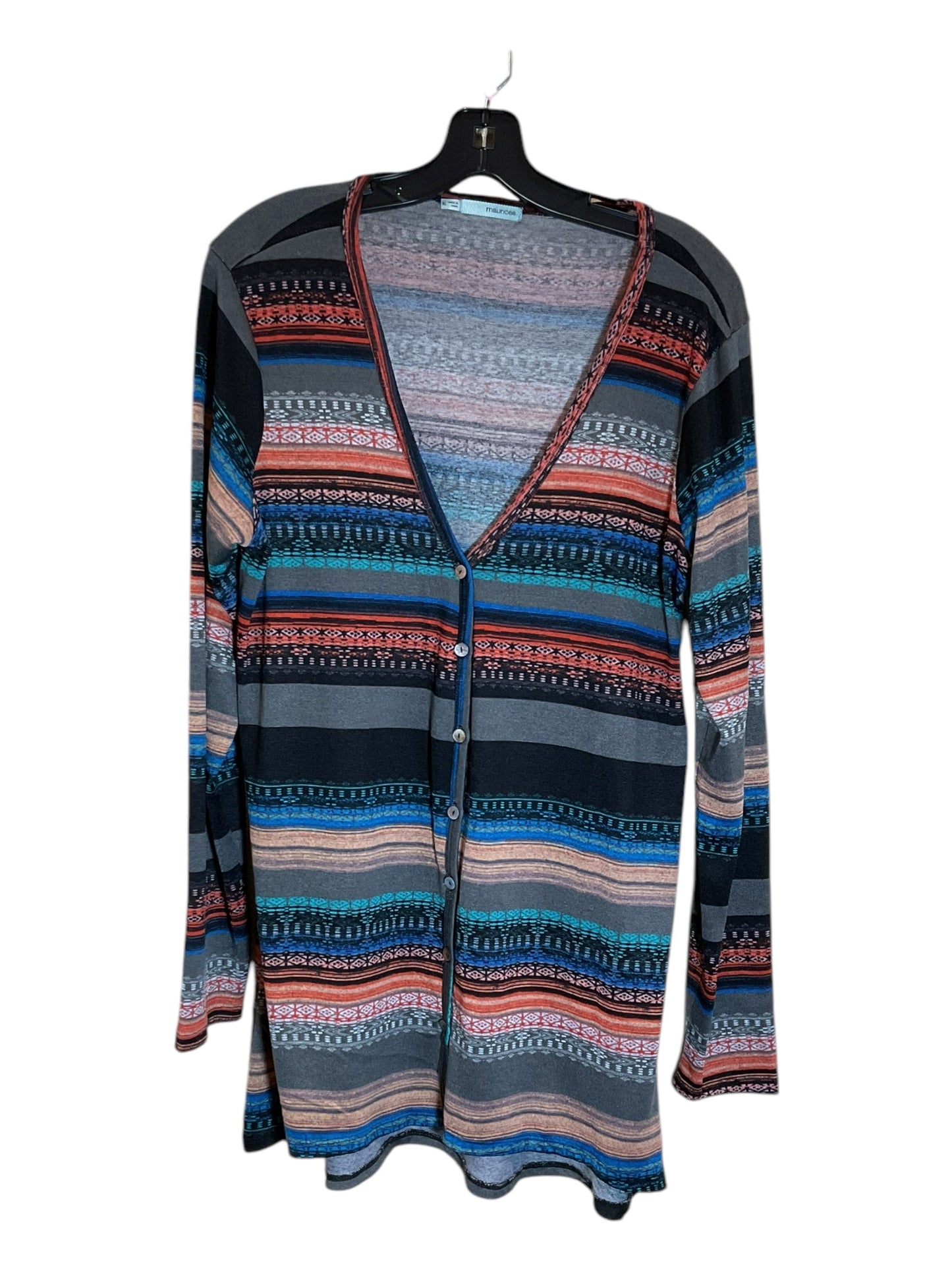 Cardigan By Maurices In Multi-colored, Size: Xl