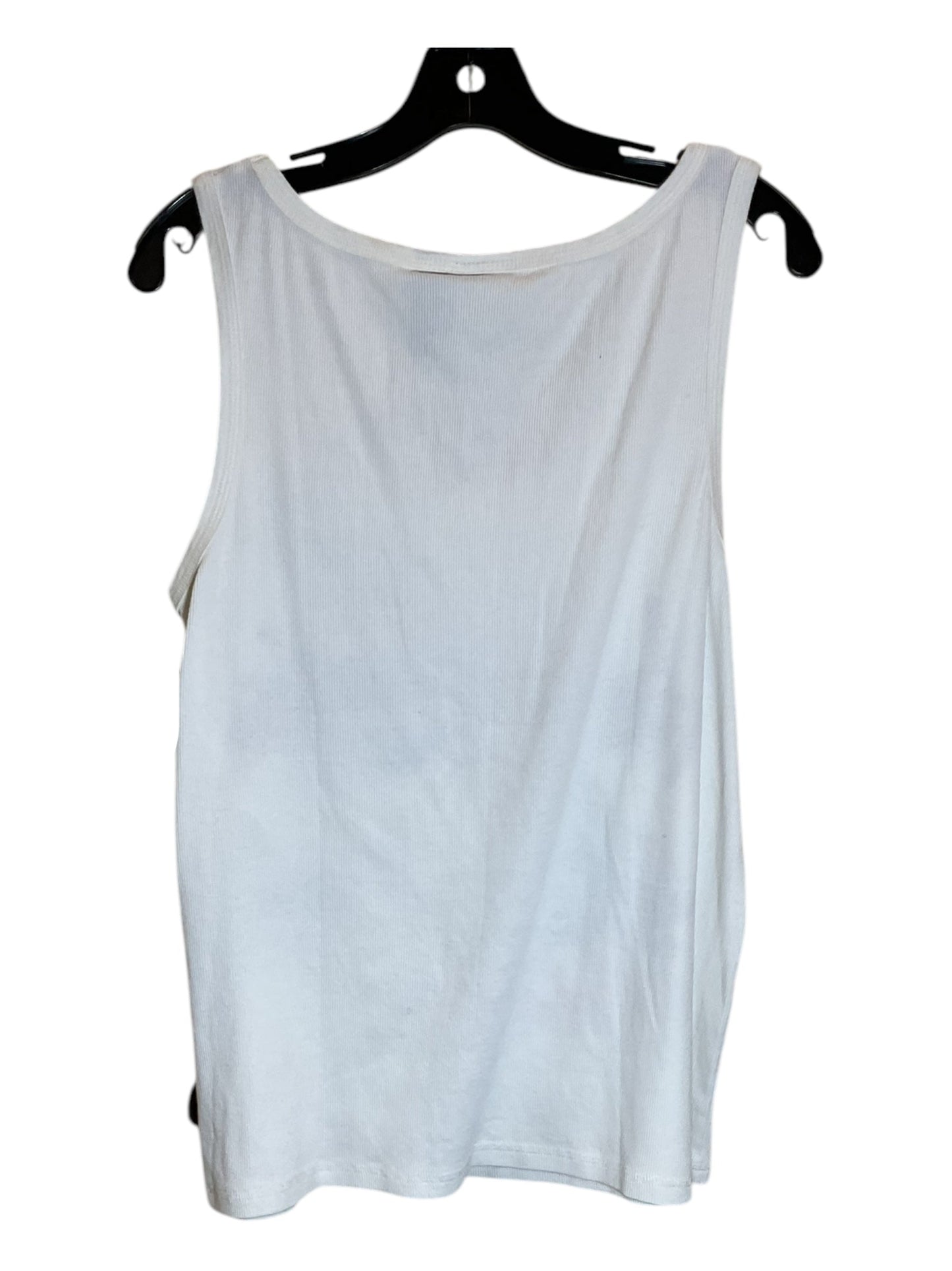 Top Sleeveless By Harley Davidson In White, Size: 2x