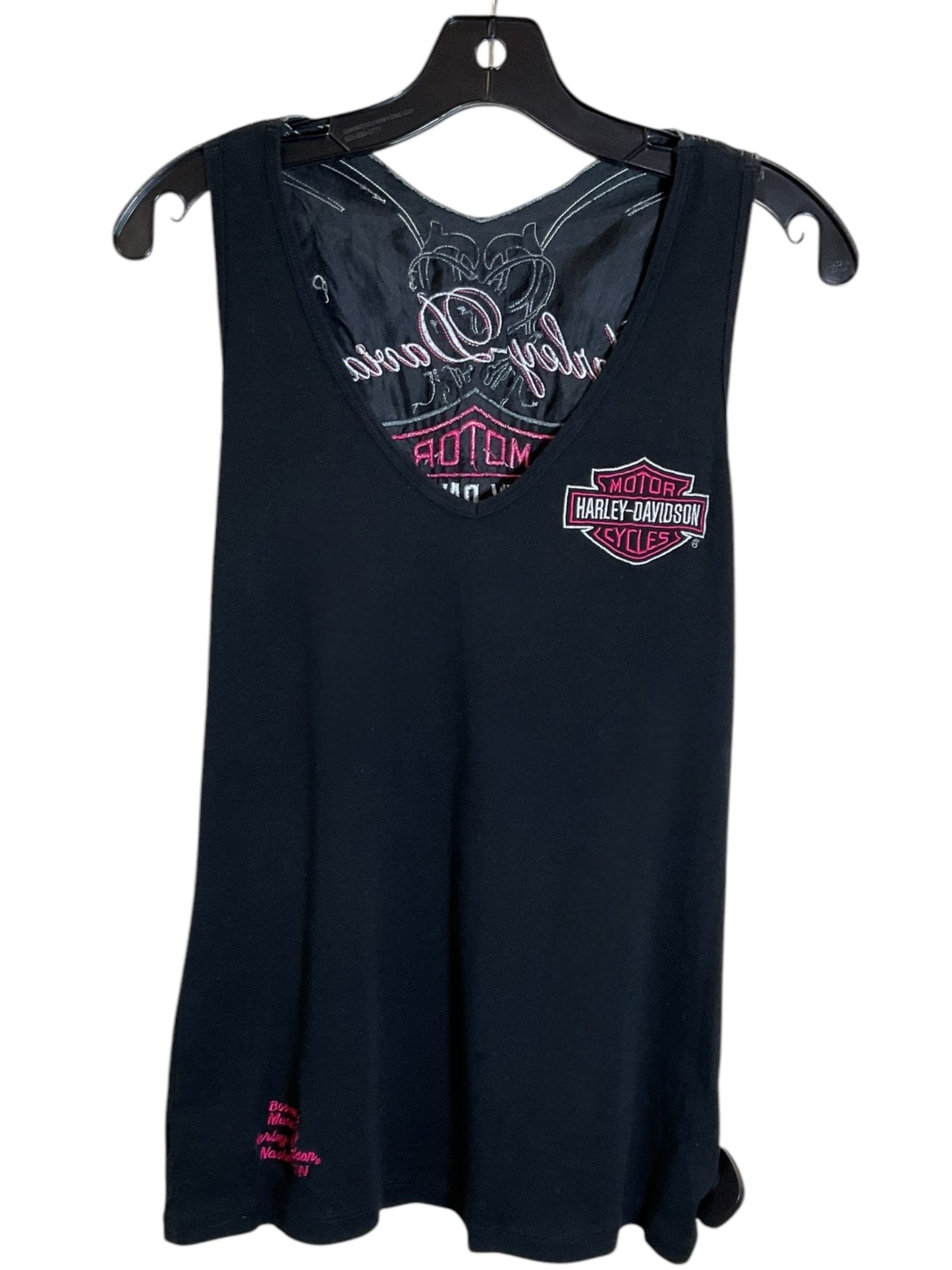 Top Sleeveless By Harley Davidson In Black, Size: Xl