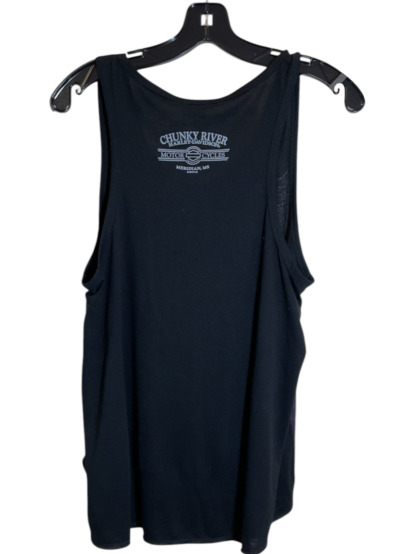 Top Sleeveless By Harley Davidson In Black, Size: Xl