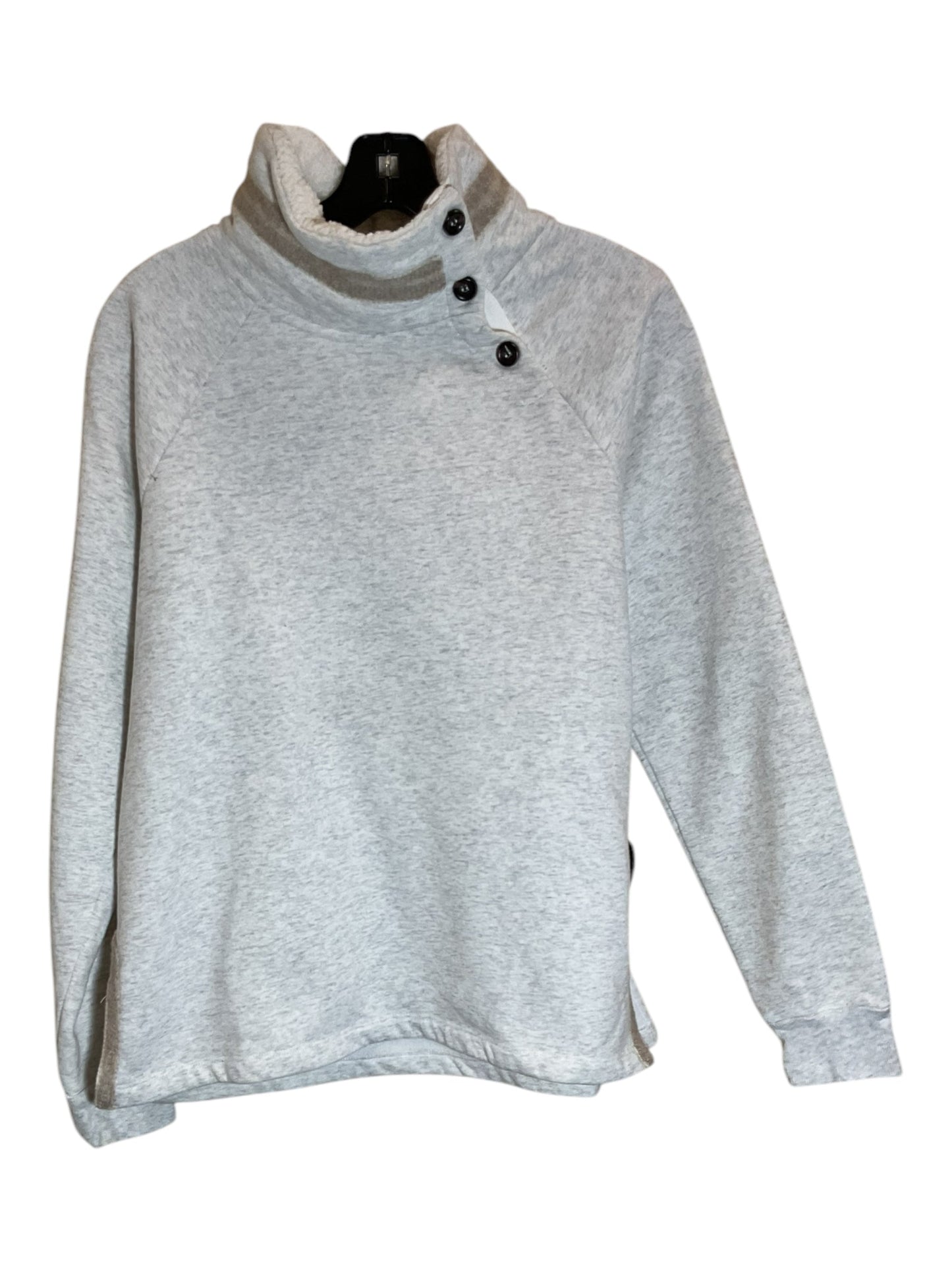 Sweatshirt Collar By Hem & Thread In Cream, Size: S