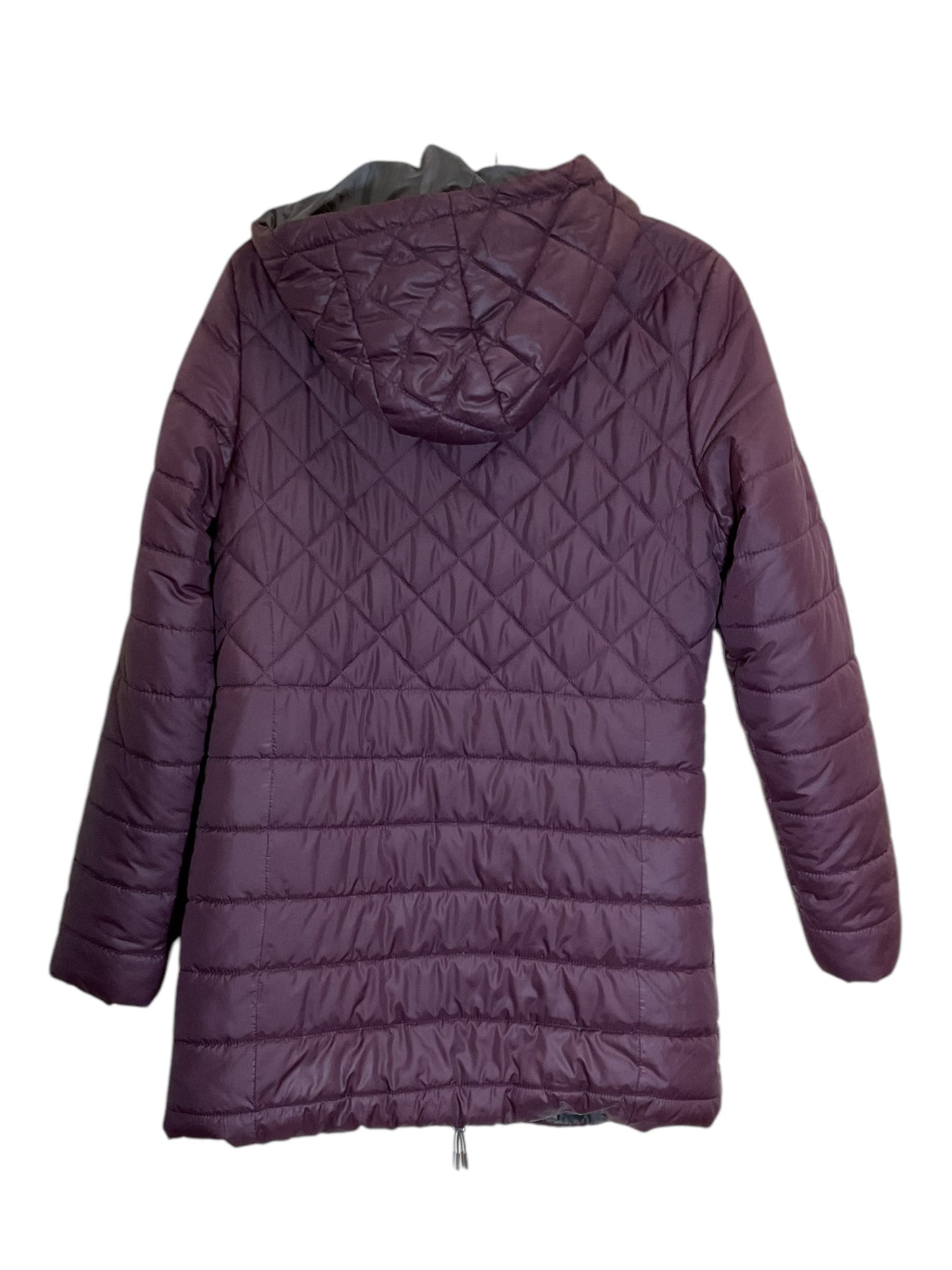 Coat Parka By New Balance In Purple, Size: M