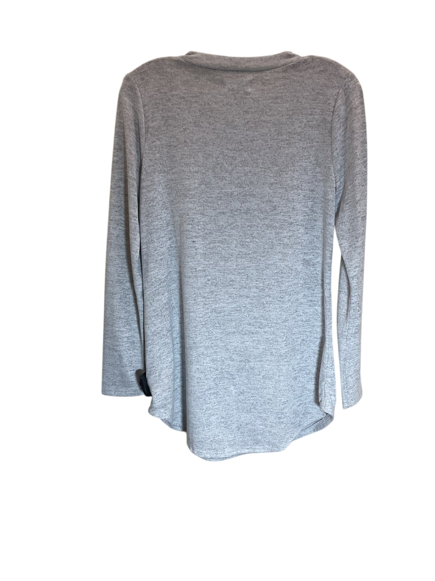 Top Long Sleeve By Maurices In Grey, Size: S