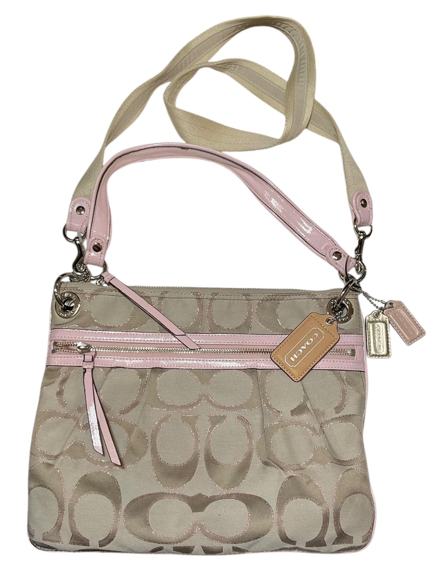 Handbag Designer By Coach, Size: Medium