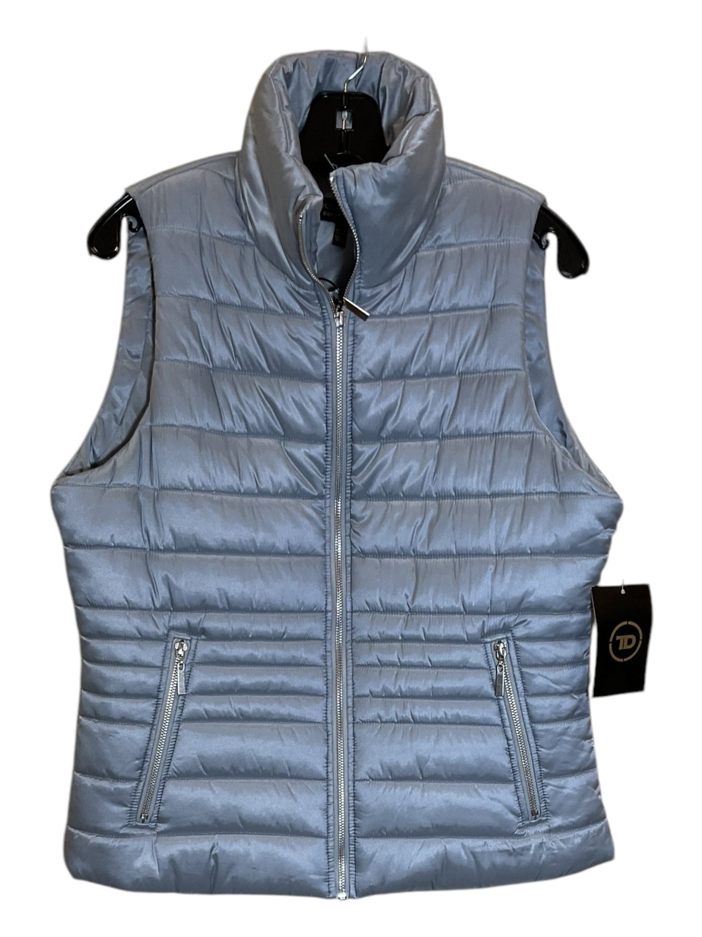 Vest Puffer & Quilted By Clothes Mentor In Blue, Size: M