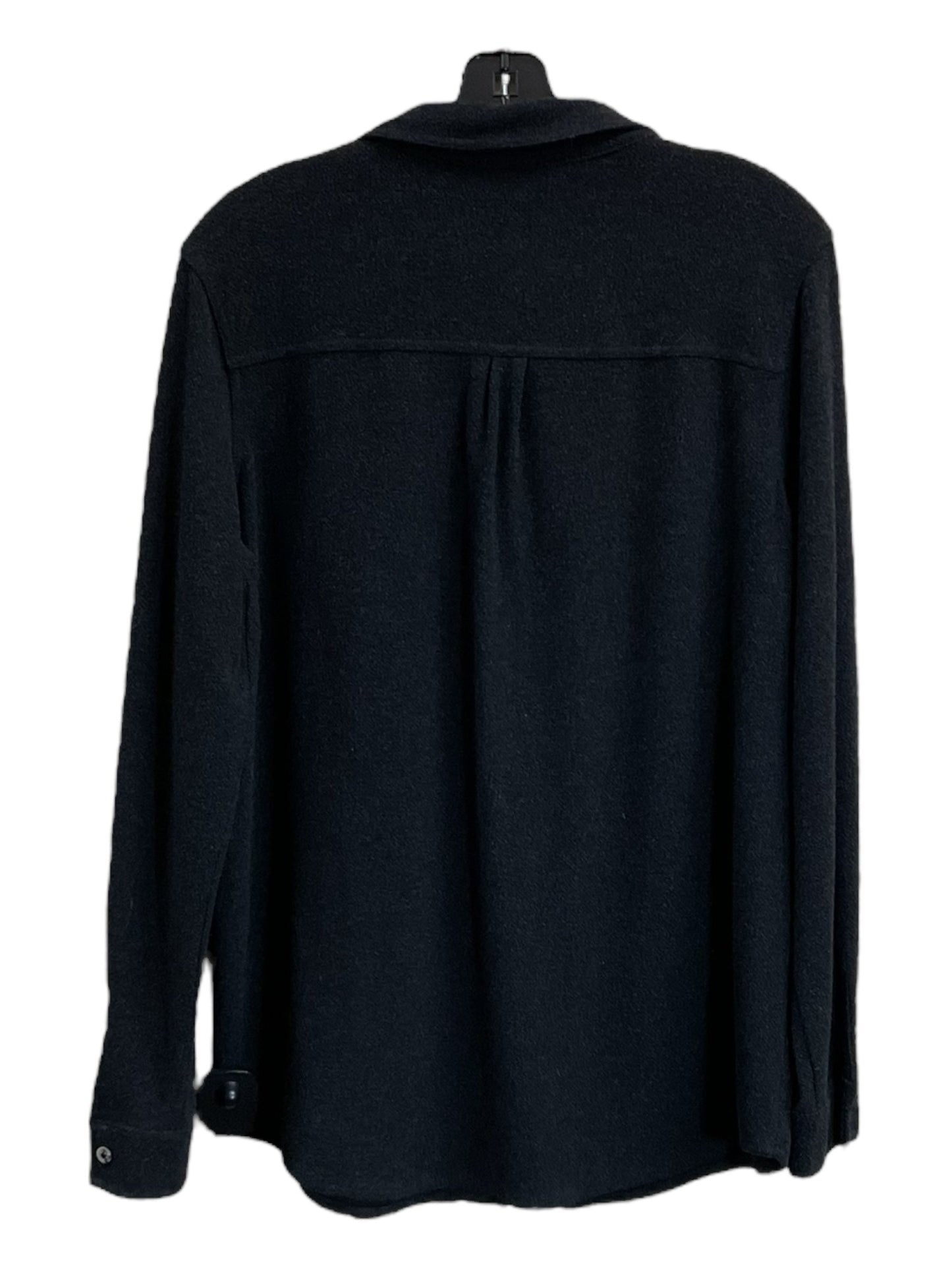 Blouse Long Sleeve By Cozy In Black, Size: M