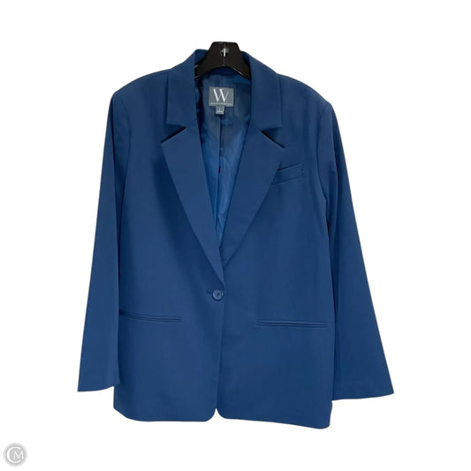 Blazer By Worthington In Blue, Size: L