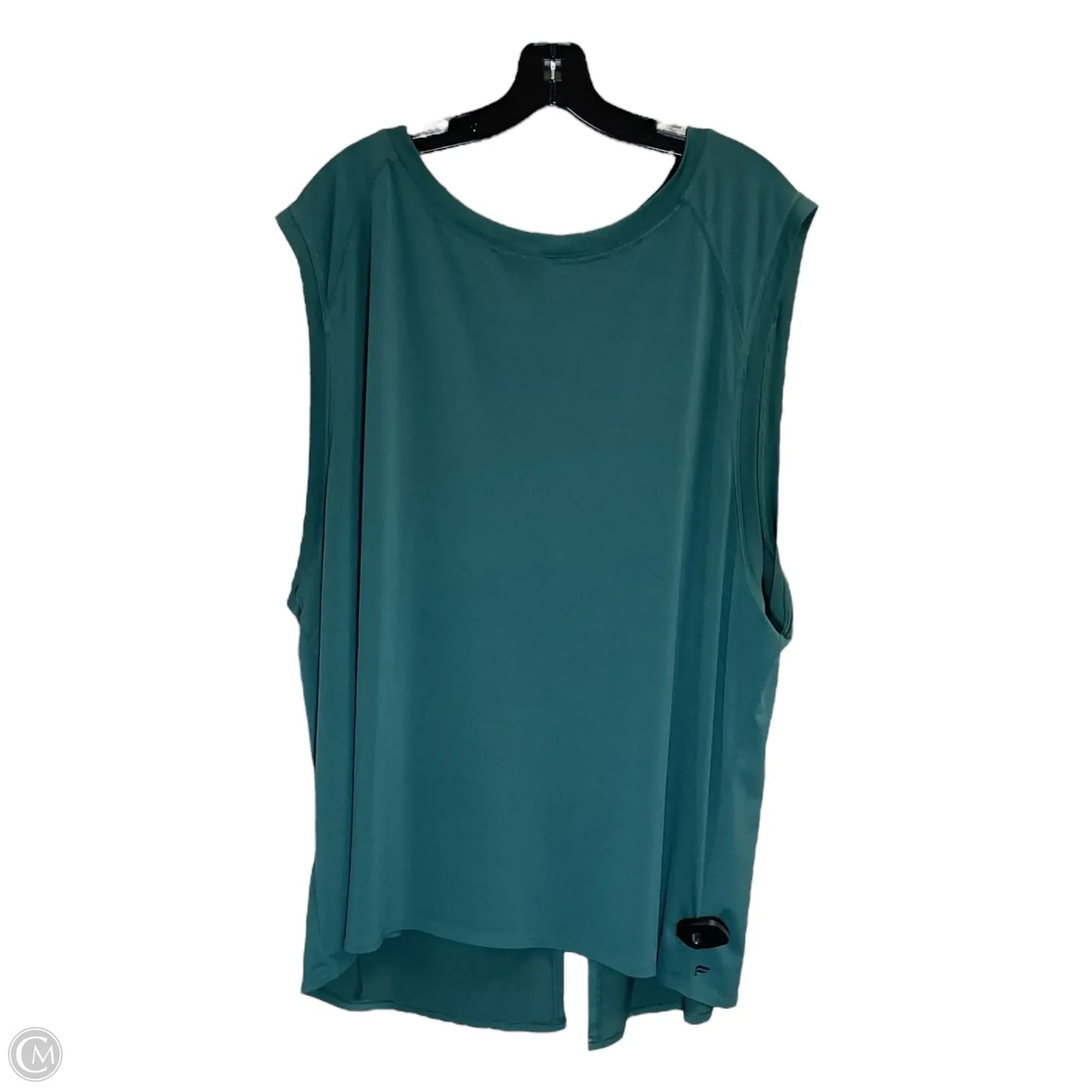 Athletic Tank Top By Fabletics In Green, Size: 3x