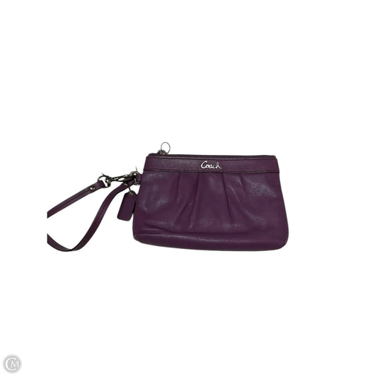 Wristlet Designer By Coach, Size: Small