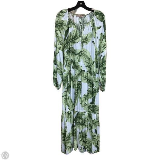 Dress Casual Maxi By Clothes Mentor In Green, Size: 1x