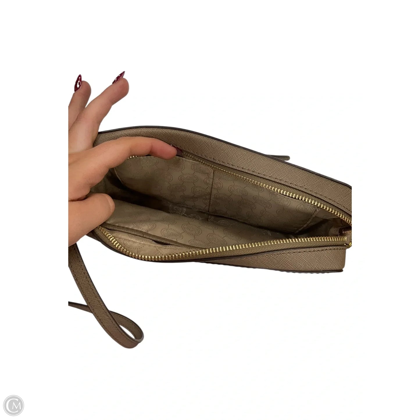 Crossbody Designer By Michael Kors, Size: Medium