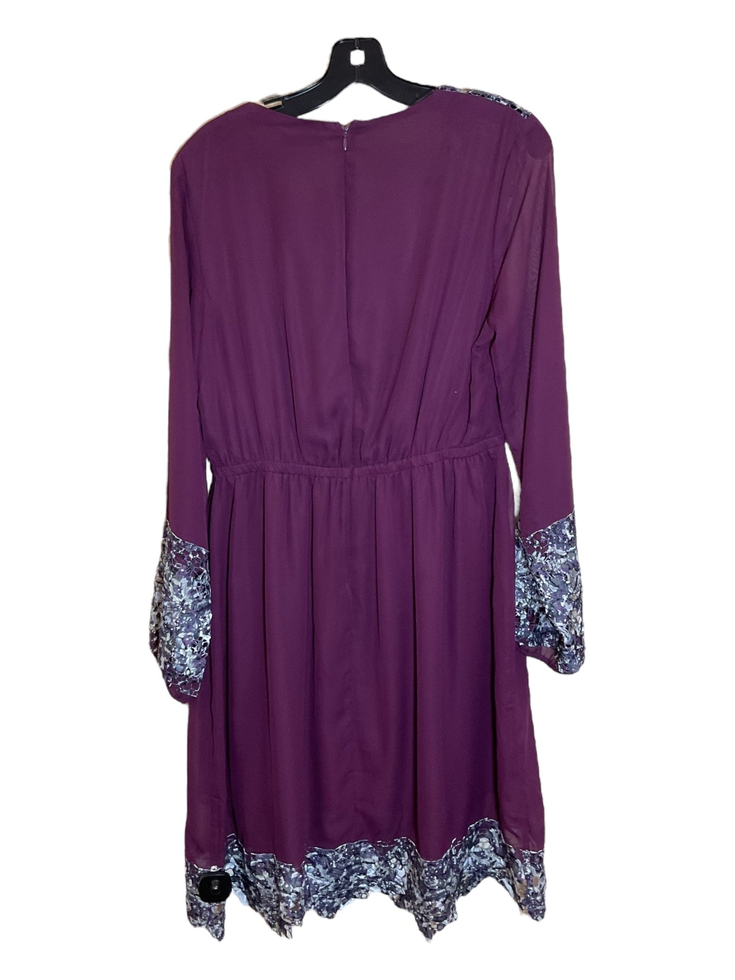 Dress Casual Midi By Venus In Purple, Size: M