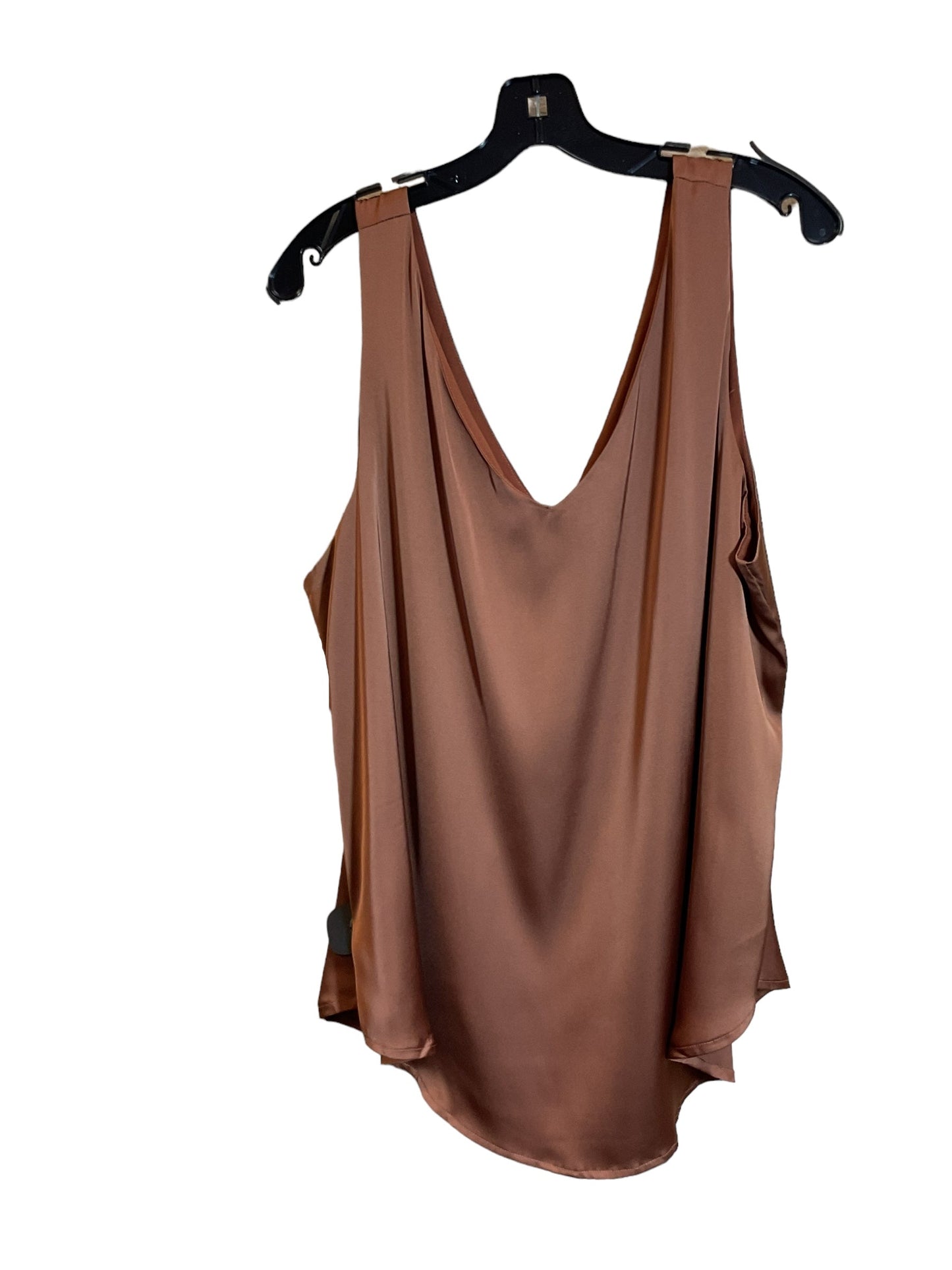 Bronze Top Cami Clothes Mentor, Size 2x