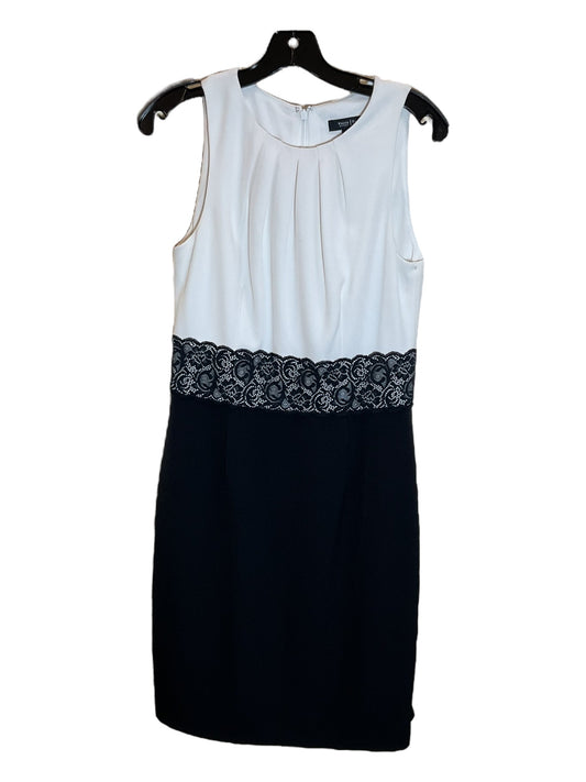 Dress Work By White House Black Market In Black & Cream, Size: S